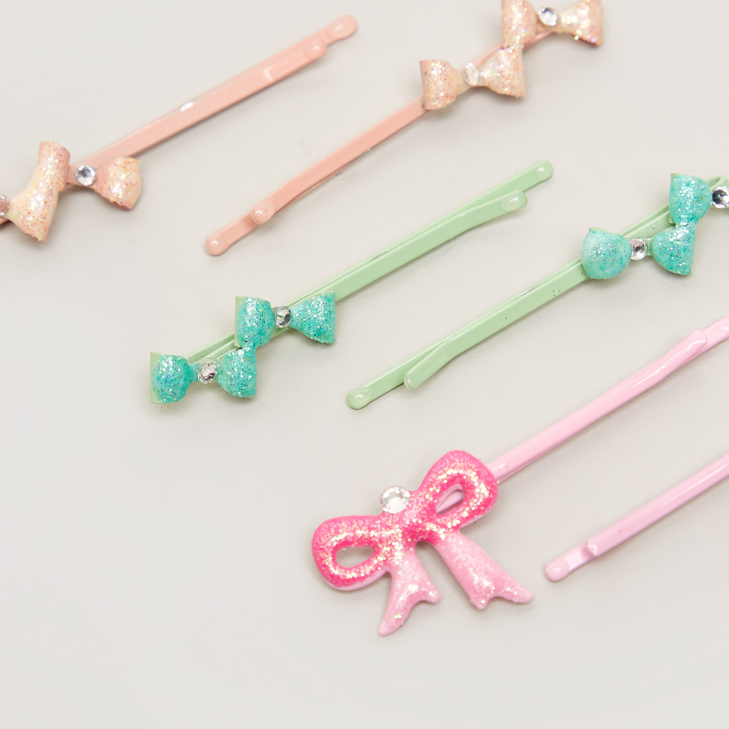 طقم إكسسوارات شعر 6 قطع من تشارمز-baby-girls-accessories-hairaccessories-image-2
