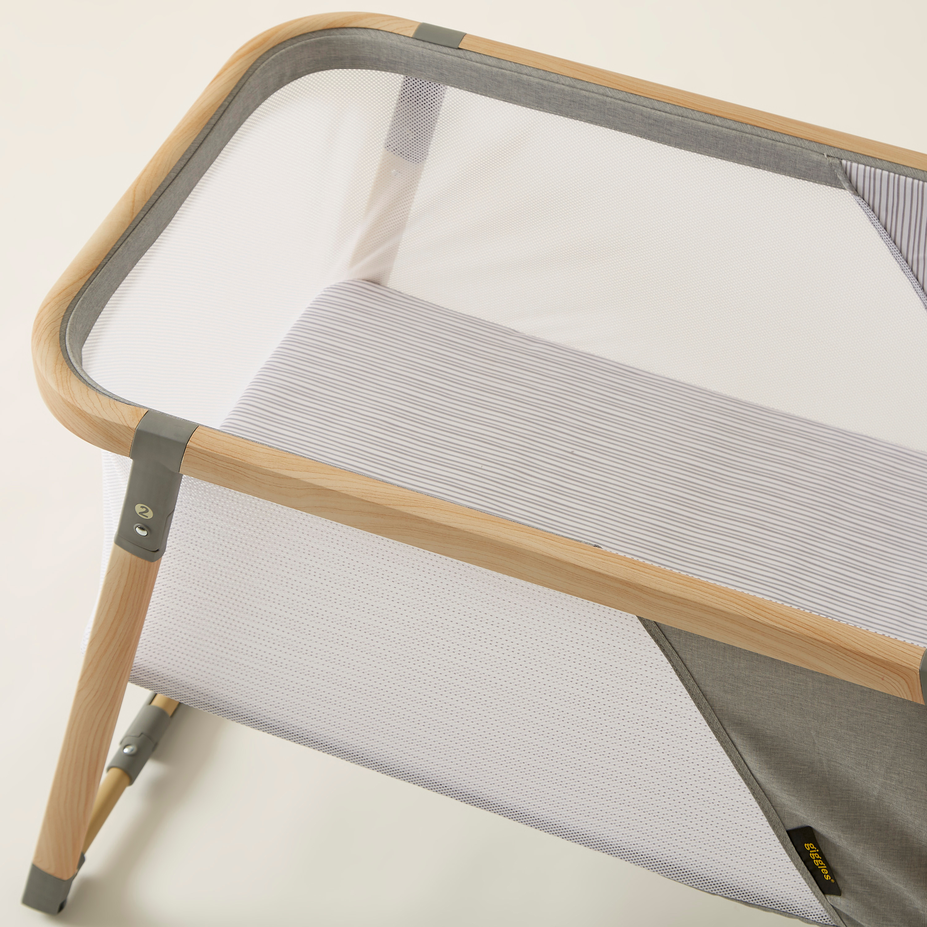 Giggles Natura Convertible Crib and Co-sleeper (Upto 1 year)-baby-nursery-furniture-cribsandbeds-bassinets-image-6