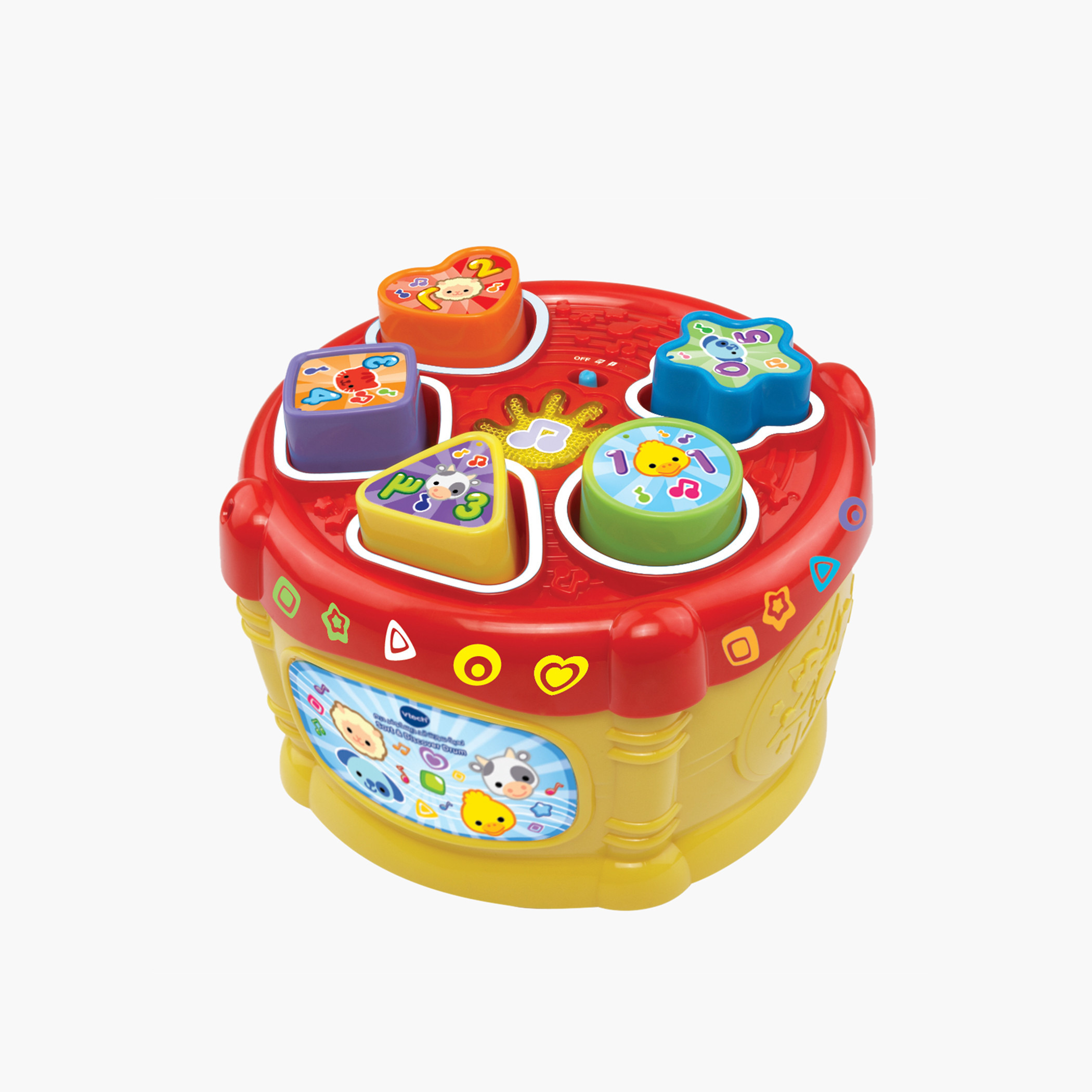 Vtech Sort and Discover Bilingual Drum-toys-babyandtoddlertoys-shapesorters-image-2