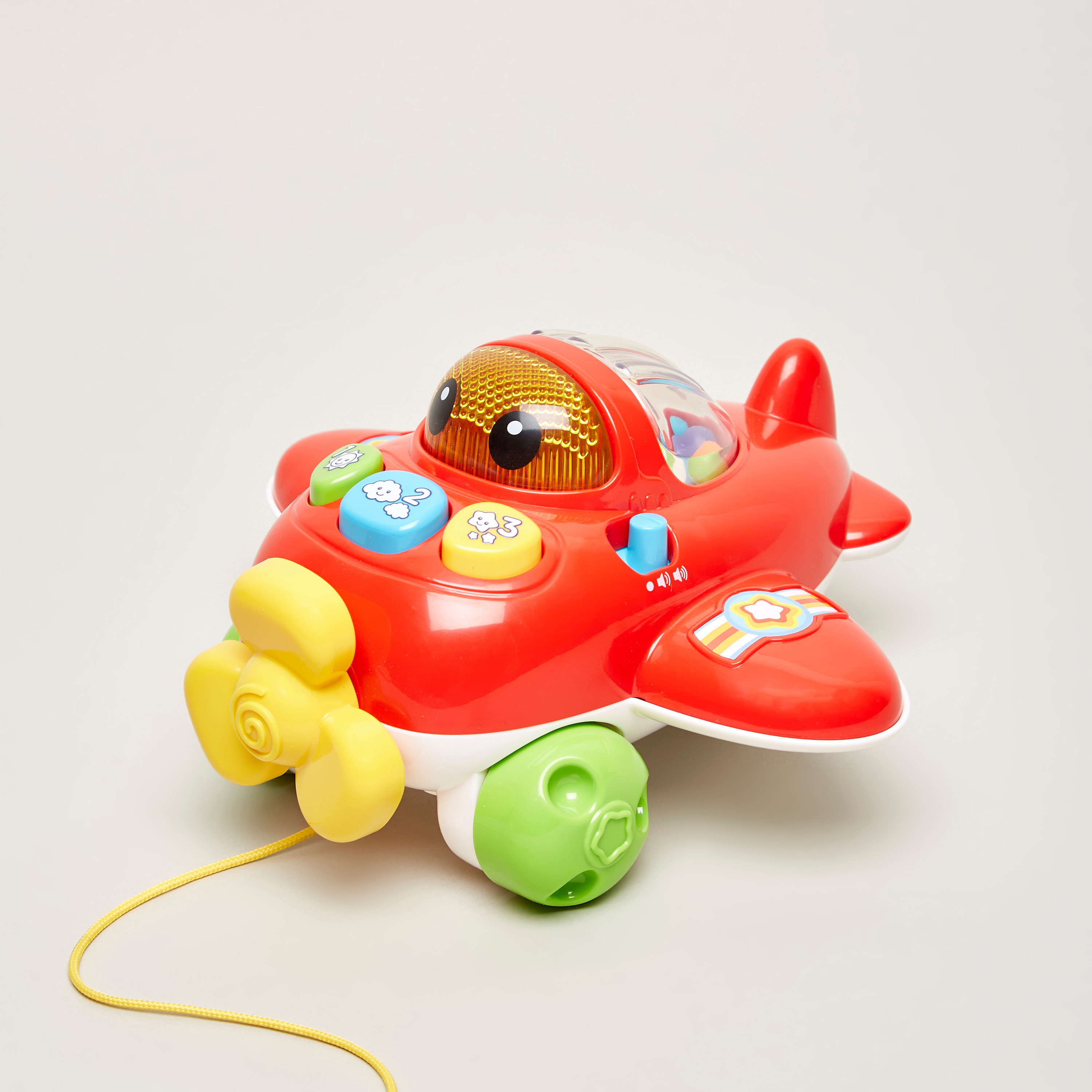 Vtech Baby Pull & Pop Aeroplane-toys-babyandtoddlertoys-lightsandmusicaltoys-image-1