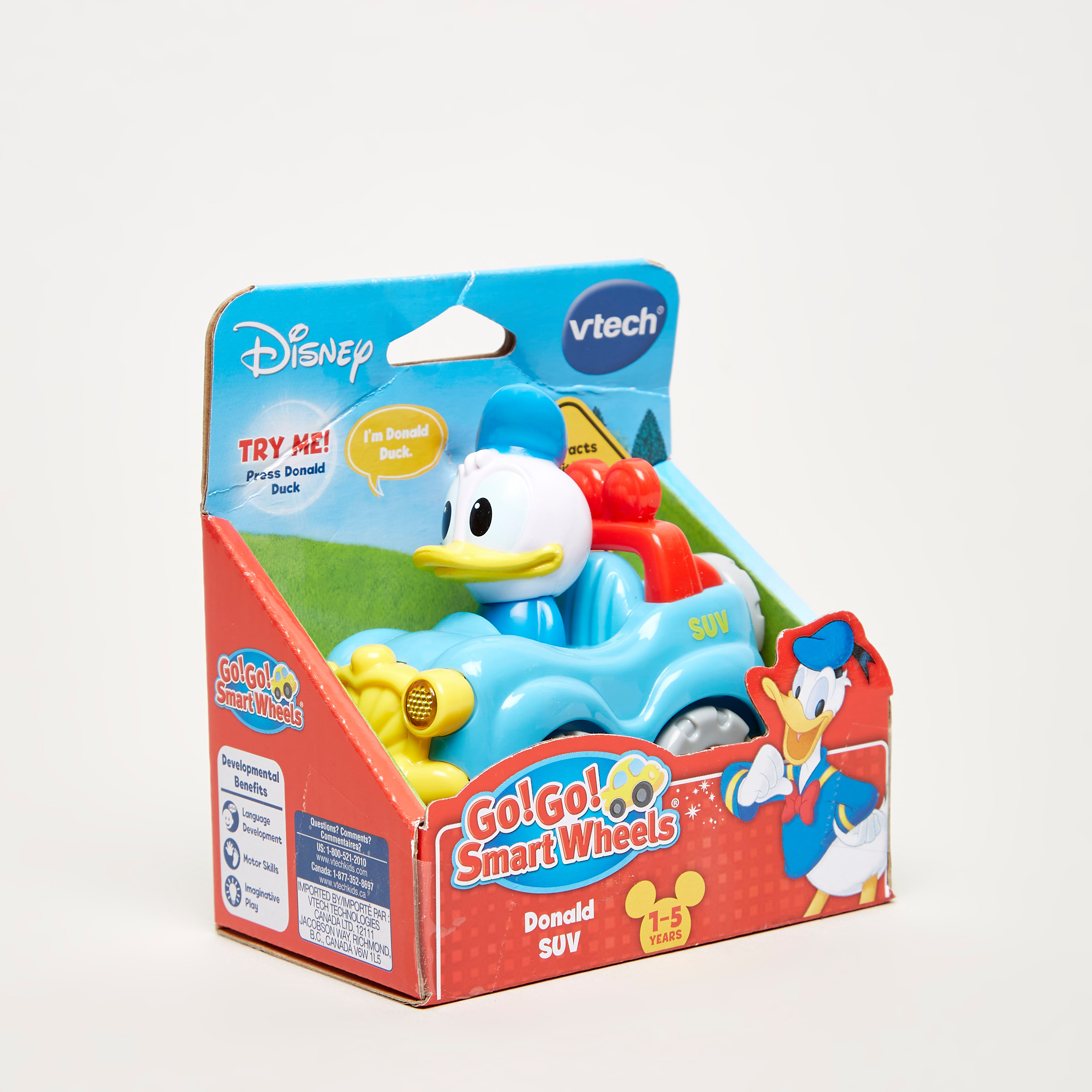 donald duck vtech car