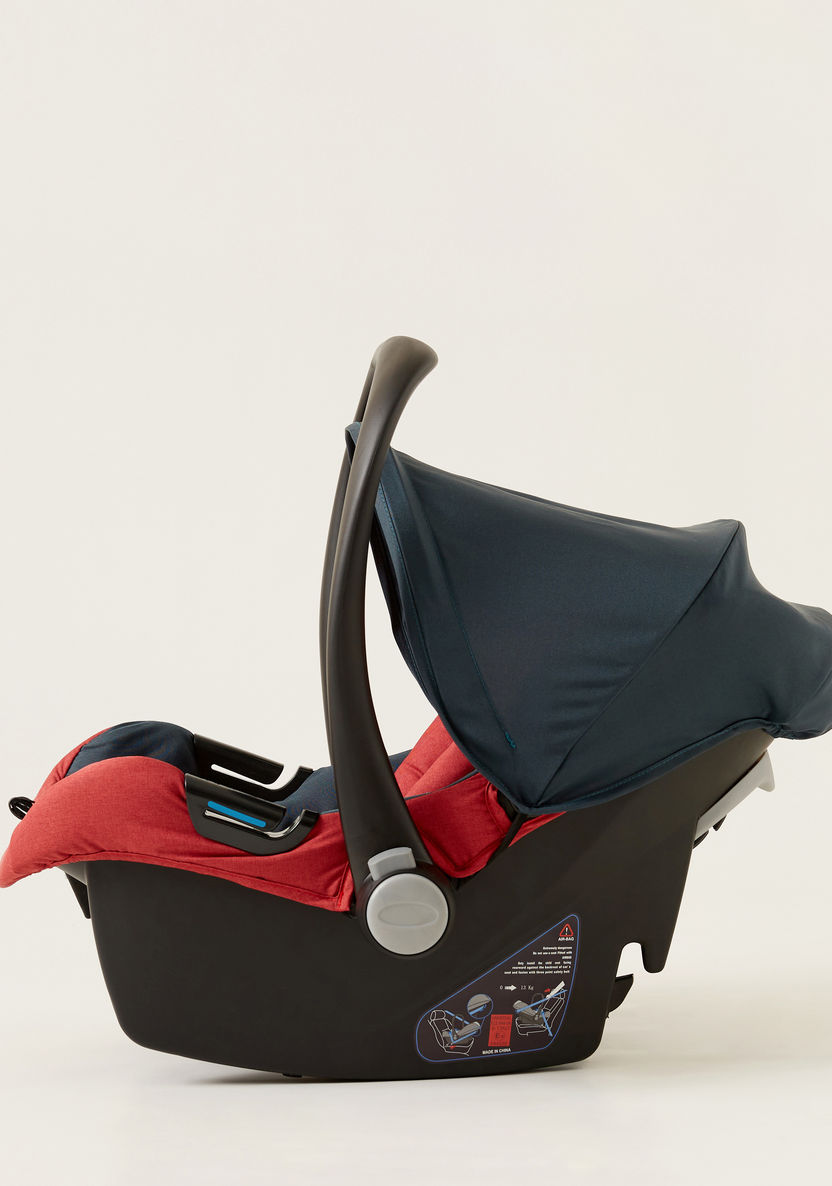 Giggles Lloyd Red and Black 2-in-1 Stroller with Car Seat Travel System (Upto 3 years) -Modular Travel Systems-image-10