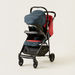 Giggles Lloyd Red and Black 2-in-1 Stroller with Car Seat Travel System (Upto 3 years) -Modular Travel Systems-thumbnail-3