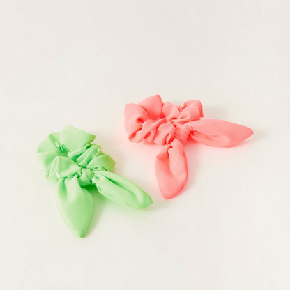 Buy Women's Elasticated Knotted Hair Scrunchies - Set of 2 Online | Centrepoint Bahrain Buy Women's Elasticated Knotted Hair Scrunchies - Set of 2 Online | Centrepoint Bahrain
