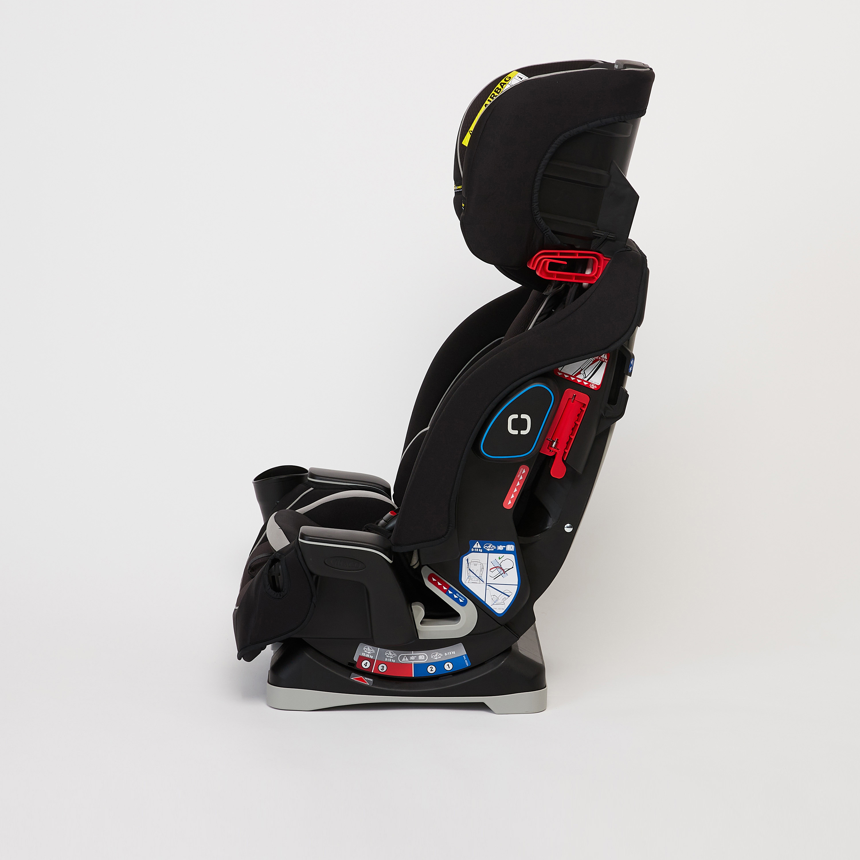 مقعد السيارة جراكو سليم فيت أسود من جراكو (حتى 12 عامًا)-baby-gear-carseats-image-3