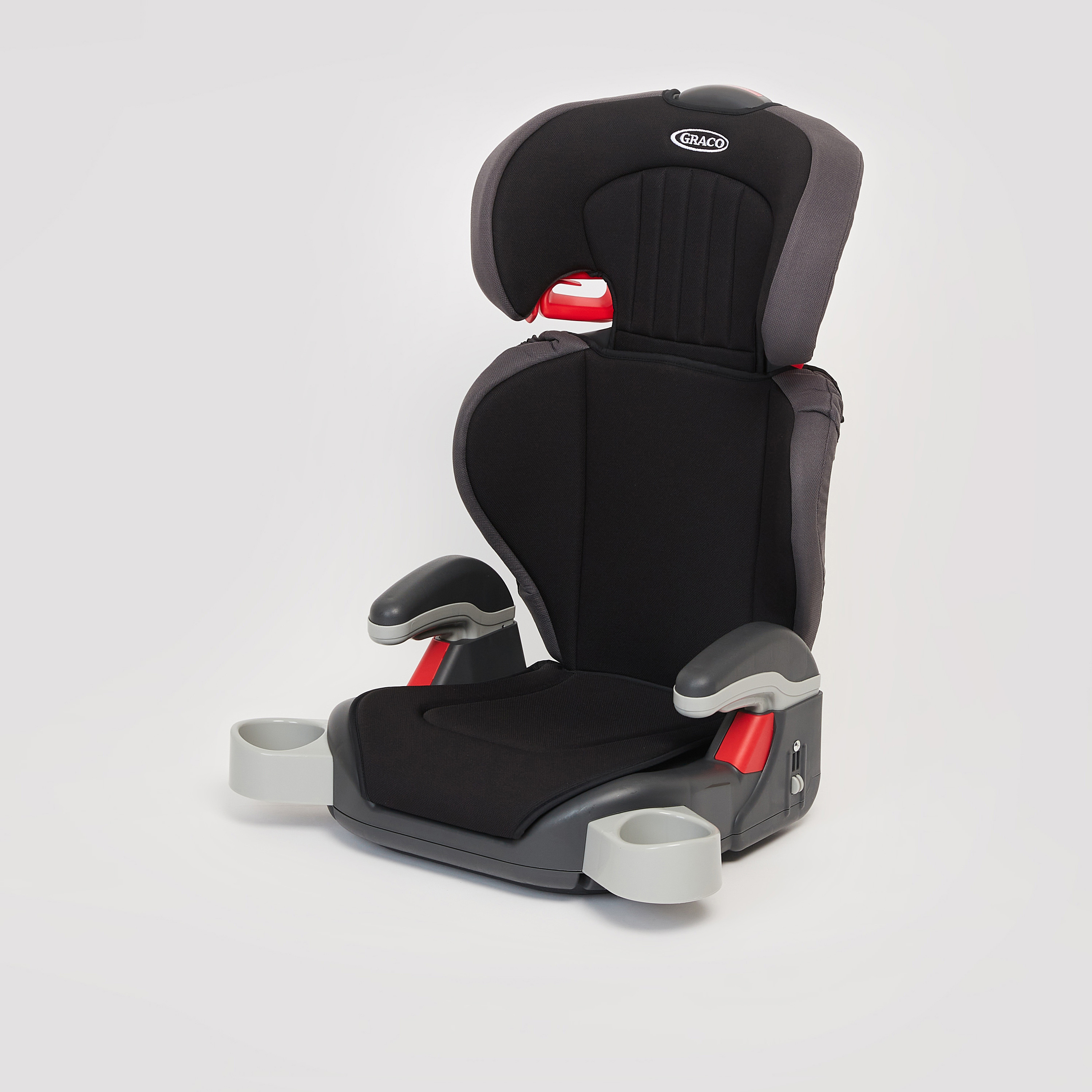Graco Junior Maxi High Back Booster Car Seat - Black ( Ages 4 - 12 yrs)-baby-gear-carseats-image-1
