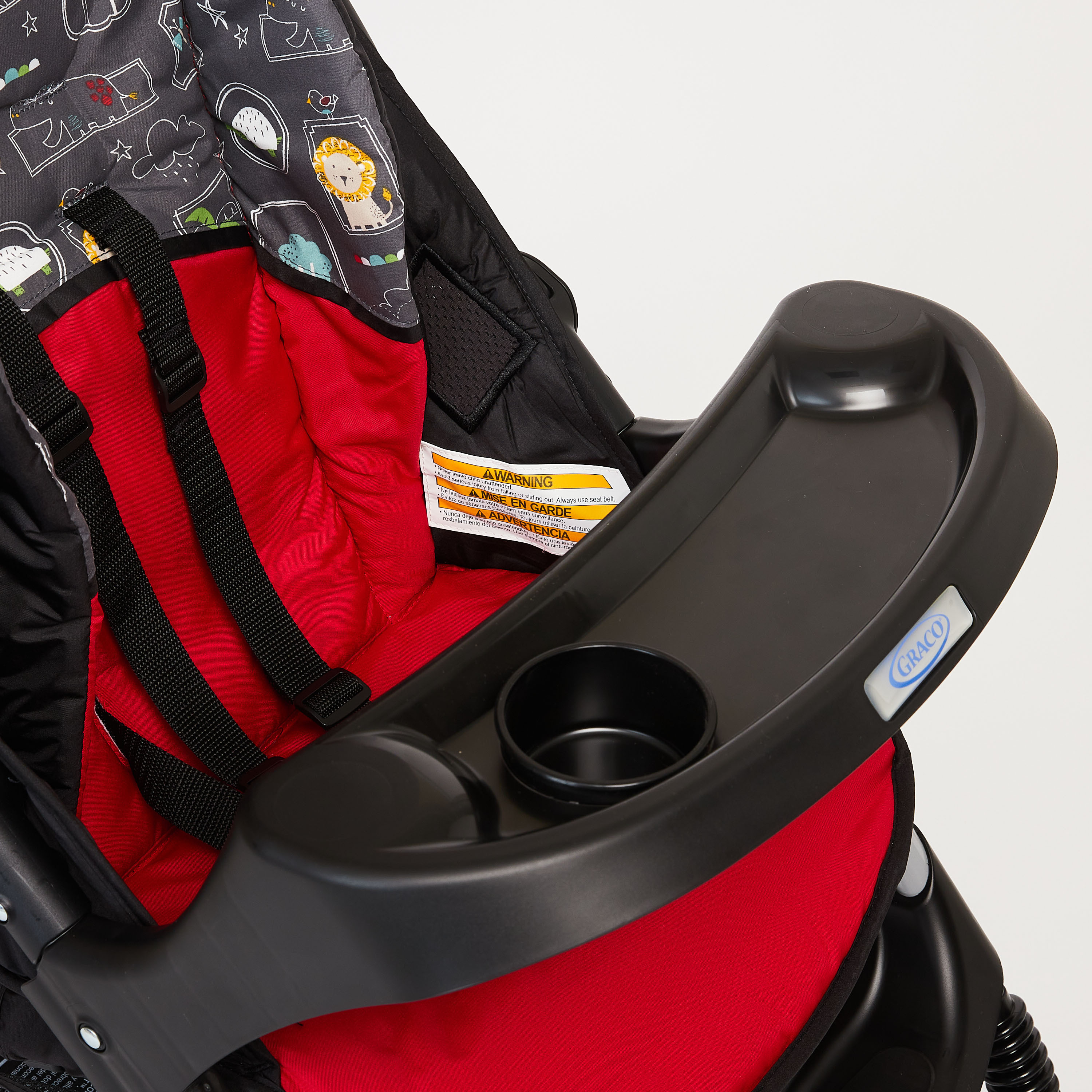 Black and red hotsell car seat and stroller