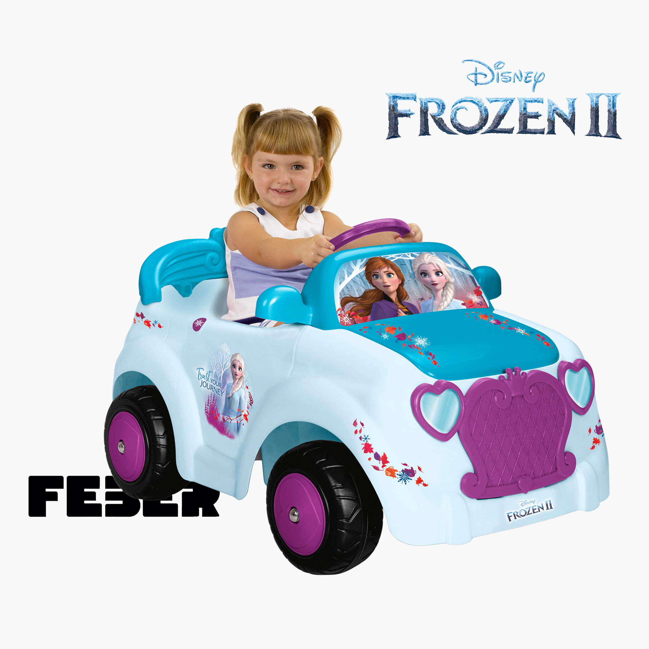 Buy Feber Frozen 2 6V Ride On Car Toy Online Babyshop KSA