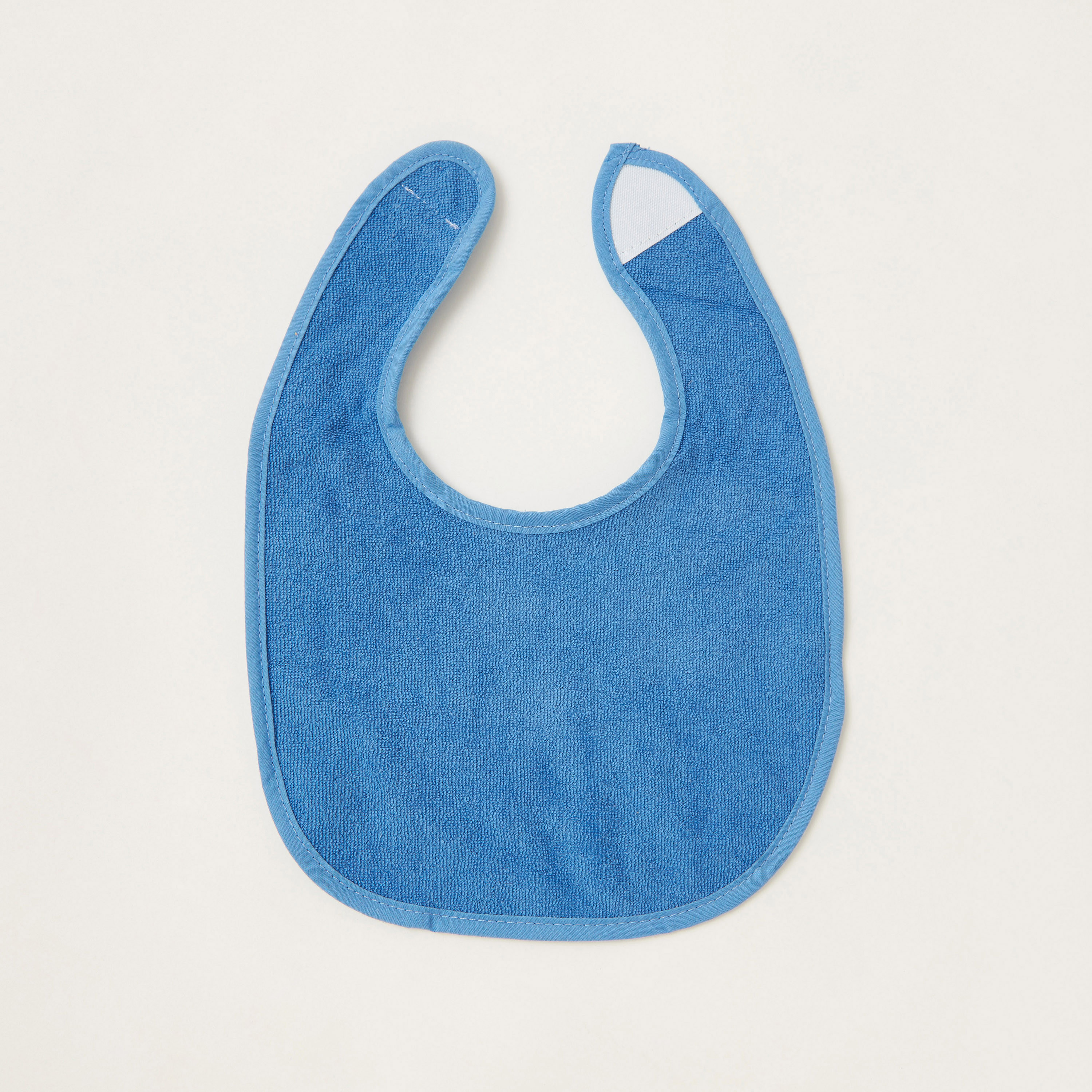 Juniors Solid Textured Bibs - Set of 4-baby-feeding-bibs-image-2