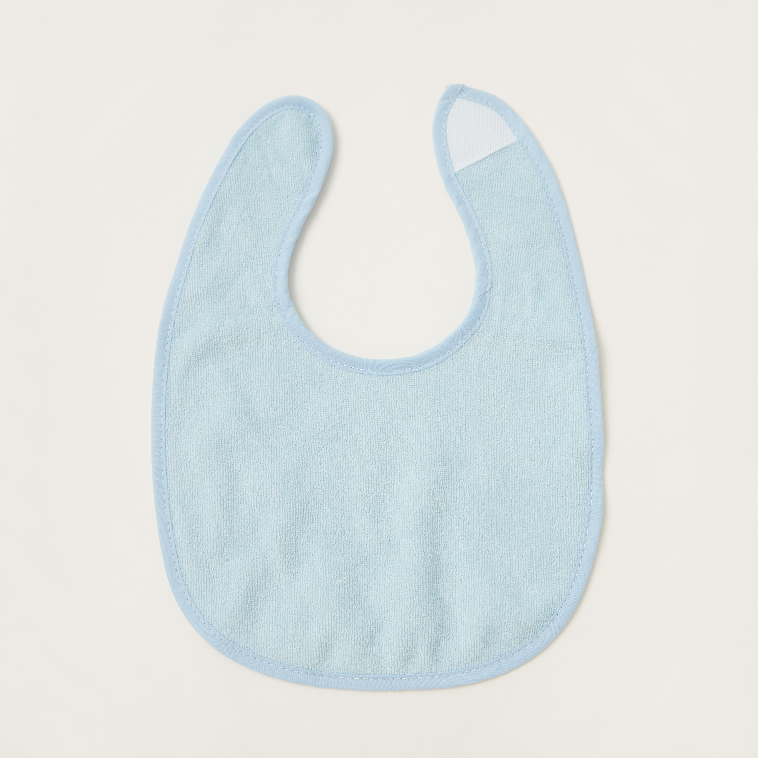 Juniors Solid Textured Bibs - Set of 4-baby-feeding-bibs-image-3