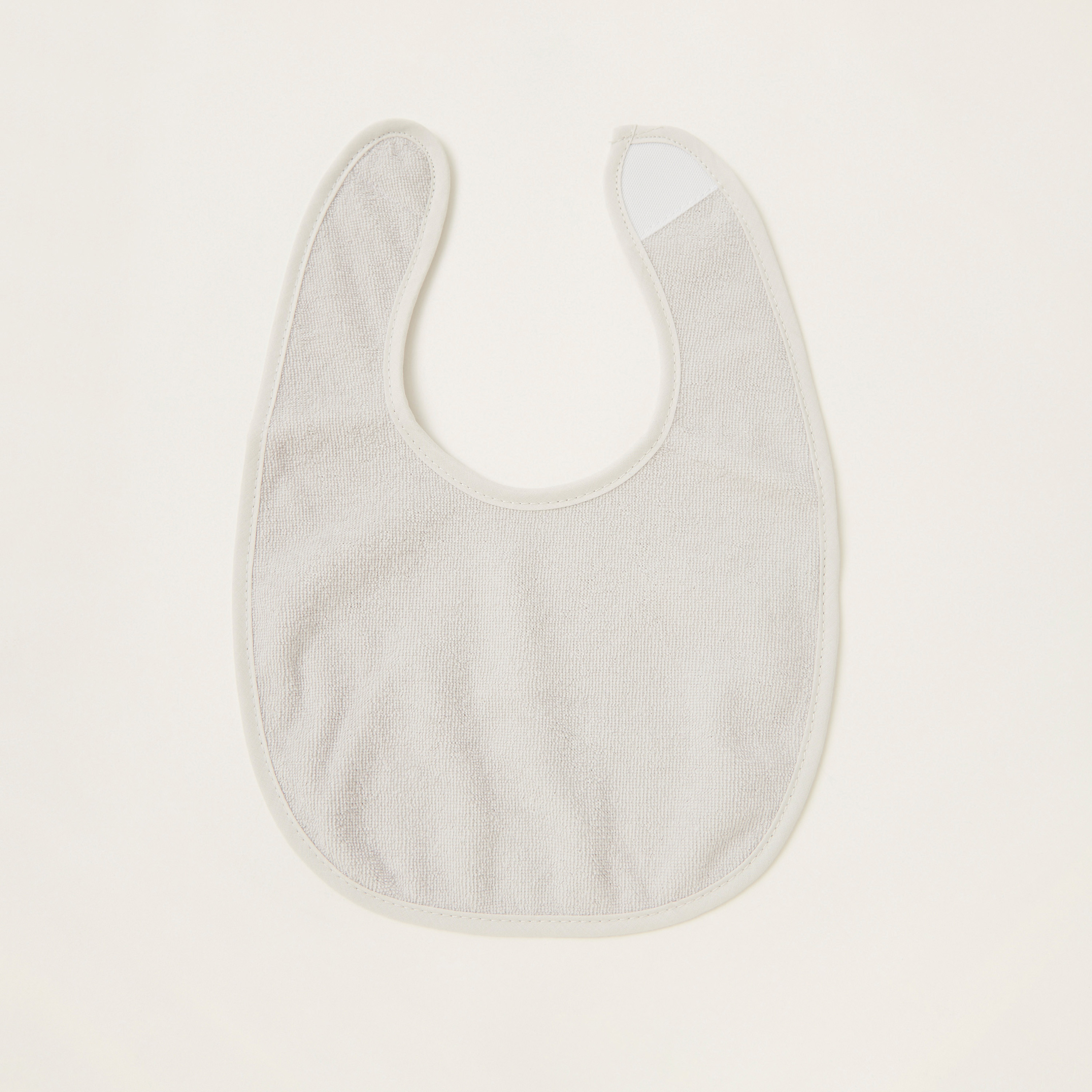 Juniors Solid Textured Bibs - Set of 4-baby-feeding-bibs-image-4