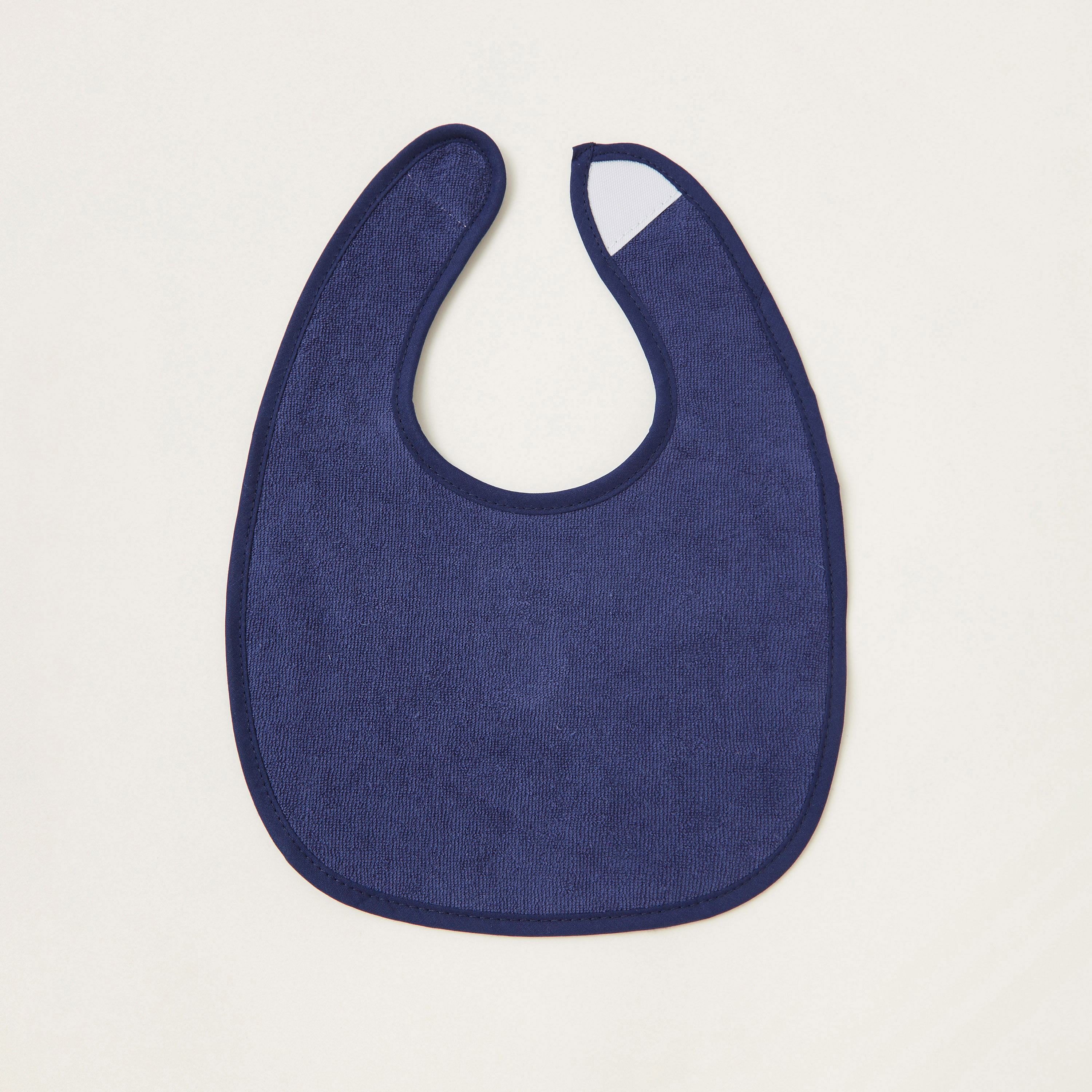 Juniors Solid Textured Bibs - Set of 4-baby-feeding-bibs-image-5