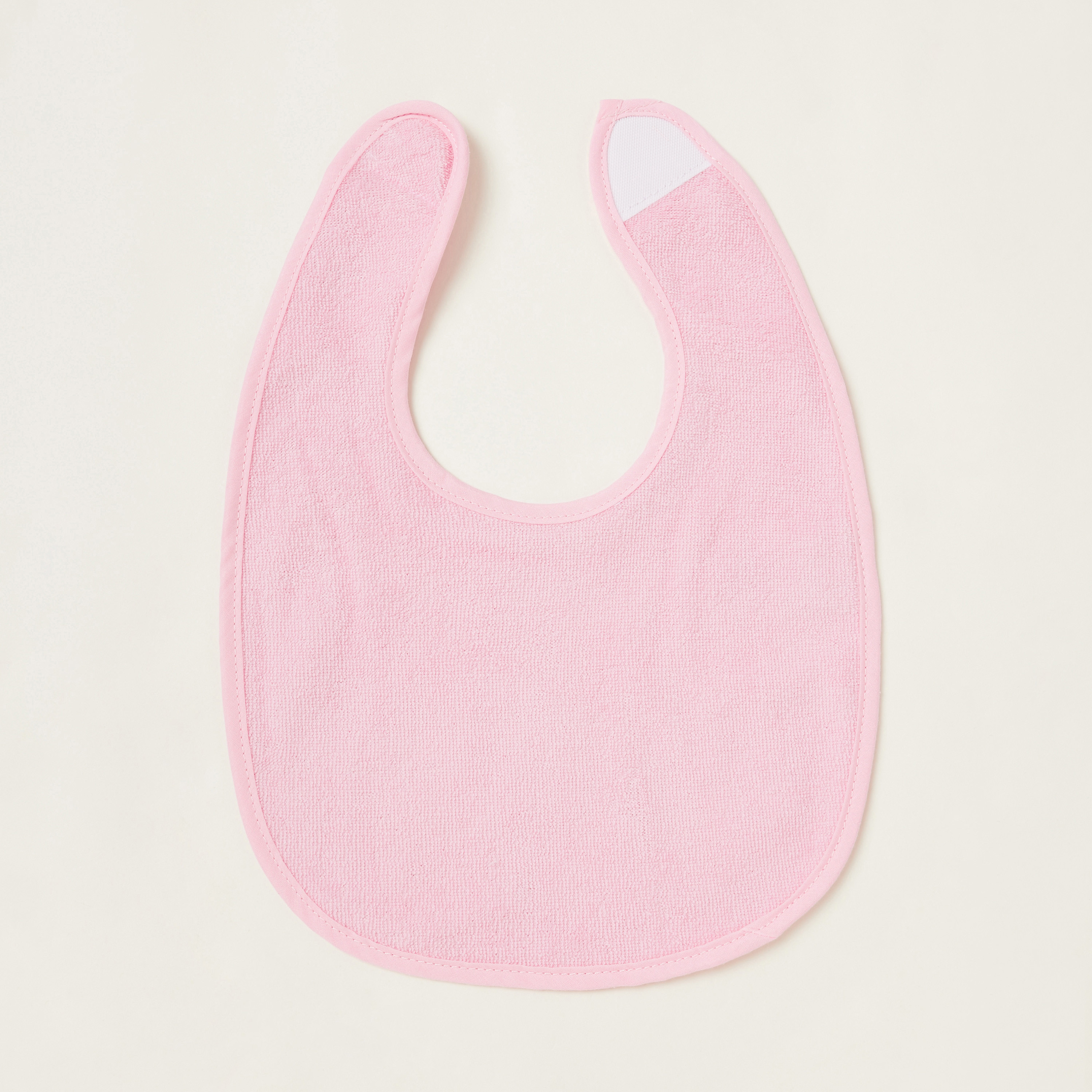 Juniors Textured Bib with Hook and Loop Closure - Set of 4-baby-feeding-bibs-image-2