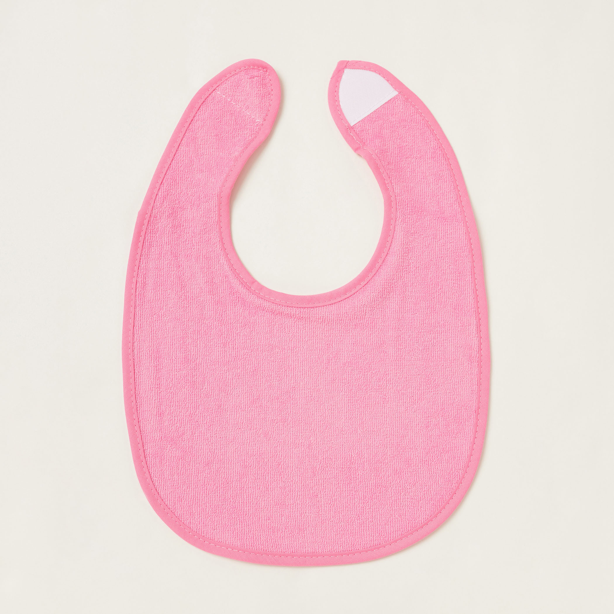Juniors Textured Bib with Hook and Loop Closure - Set of 4-baby-feeding-bibs-image-4