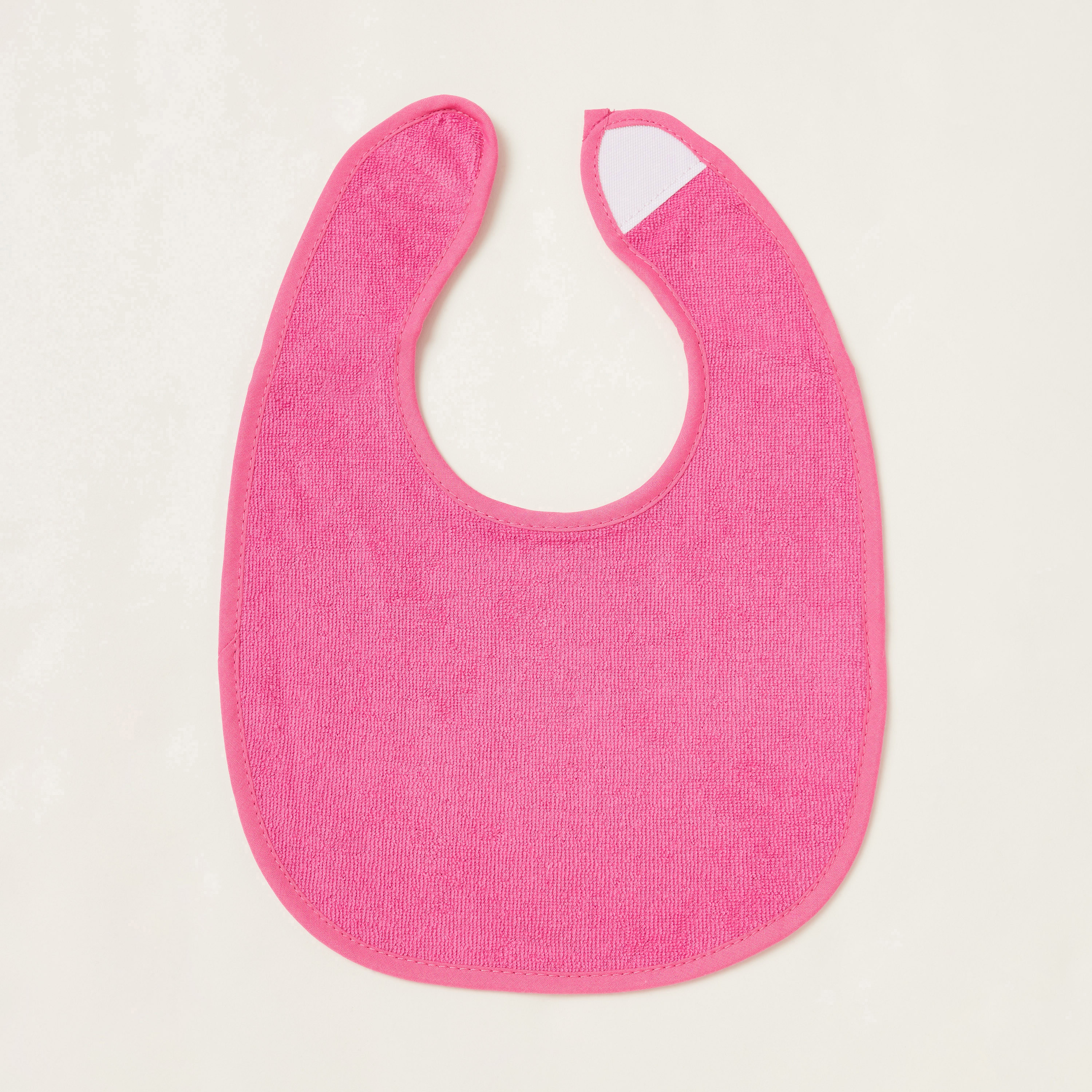 Juniors Textured Bib with Hook and Loop Closure - Set of 4-baby-feeding-bibs-image-5
