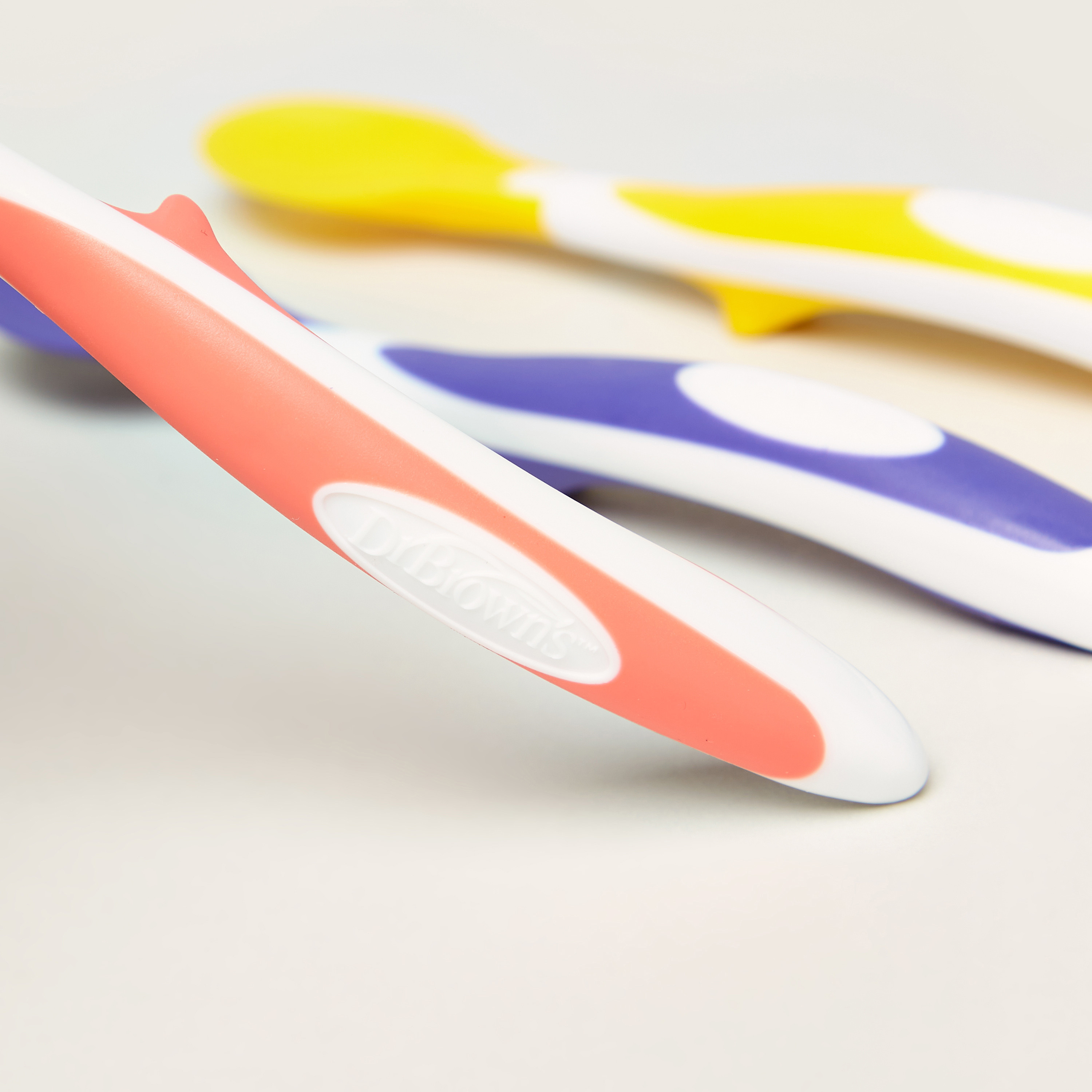 Dr Brown's Soft Tip Spoons - Pack of 6-baby-feeding-mealtimeessentials-image-2