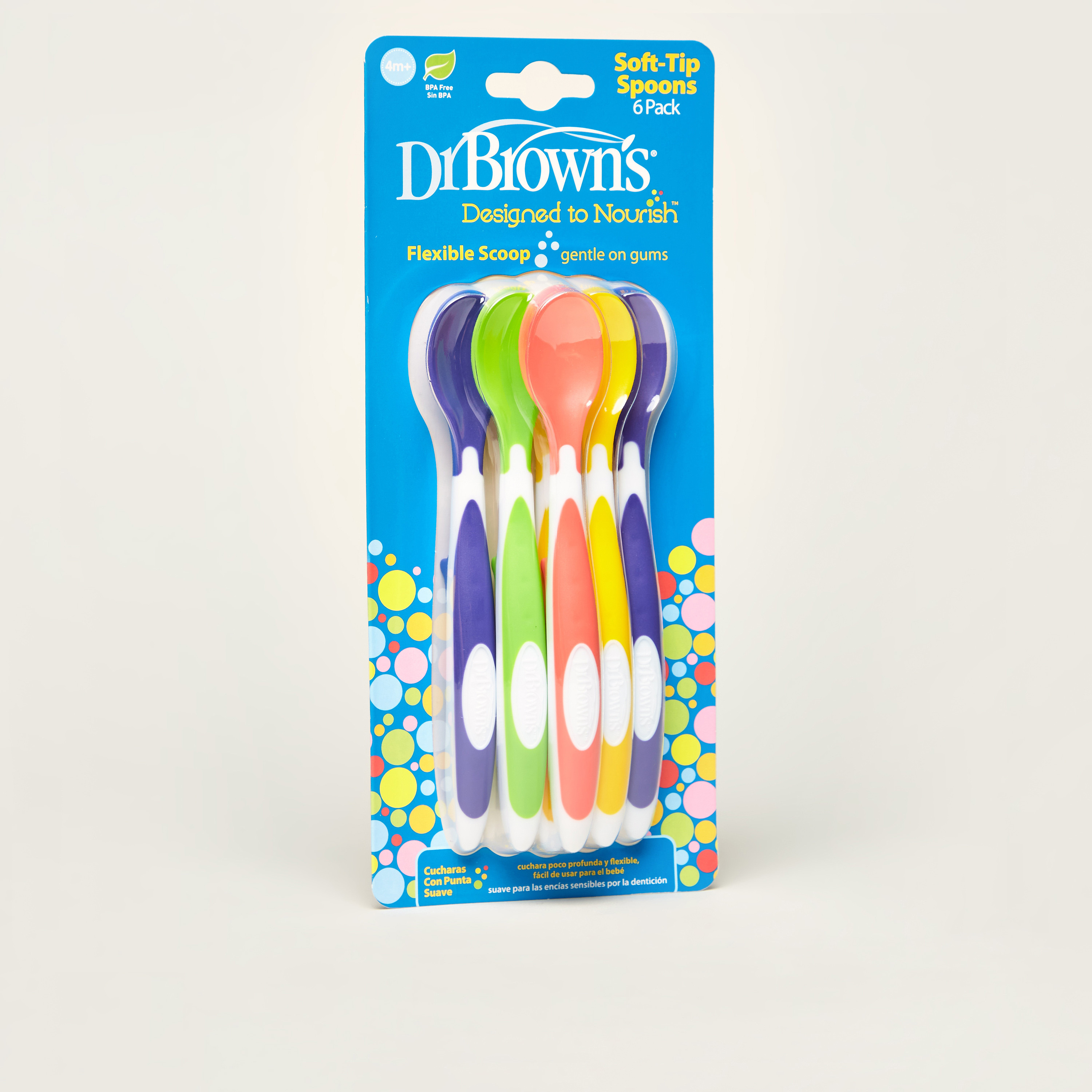Dr Brown's Soft Tip Spoons - Pack of 6-baby-feeding-mealtimeessentials-image-5