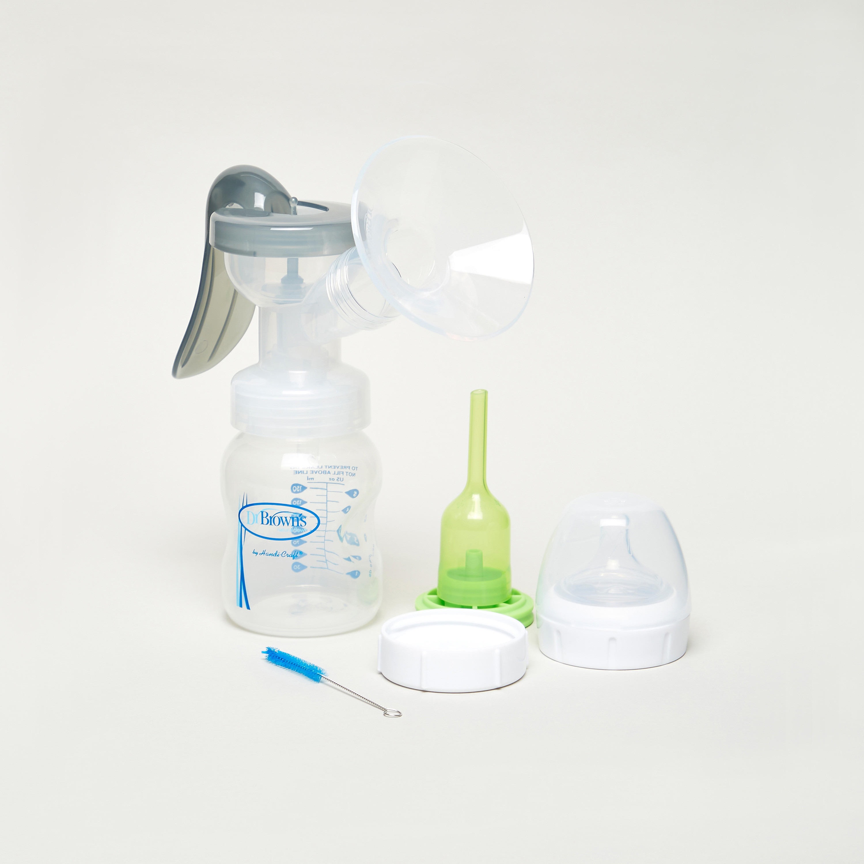 Dr Brown's Natural Flow Manual Breast Pump Set-baby-feeding-breastfeedingandcare-image-1