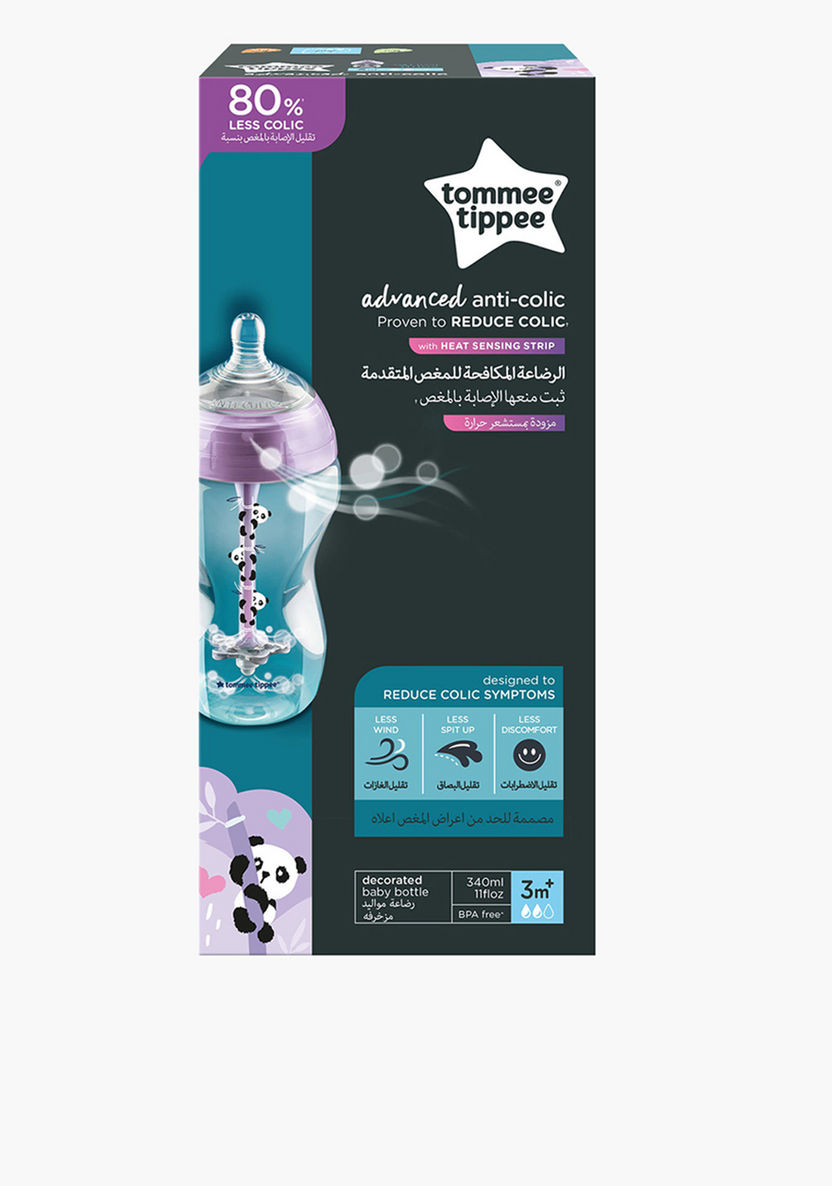Tommee Tippee Printed Feeding Bottle - 340 ml-Bottles and Teats-image-0