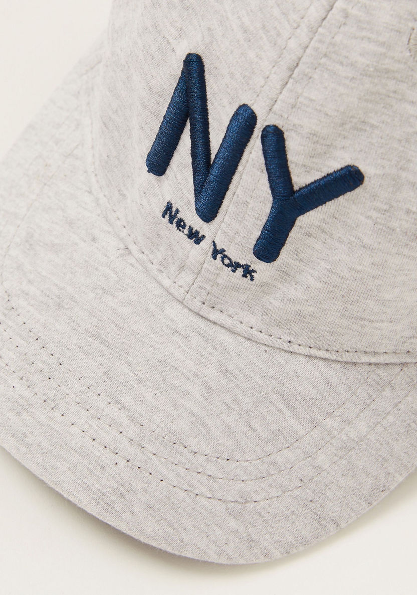 Juniors 'NY' Embroidered Cap-Caps-image-2