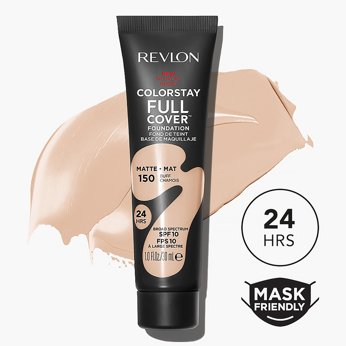 كريم أساس فول كوفر ™ 2122 من ريفلون كولورستاي - 80 مل-beautyandpersonalcare-makeup-face-foundations-image-11