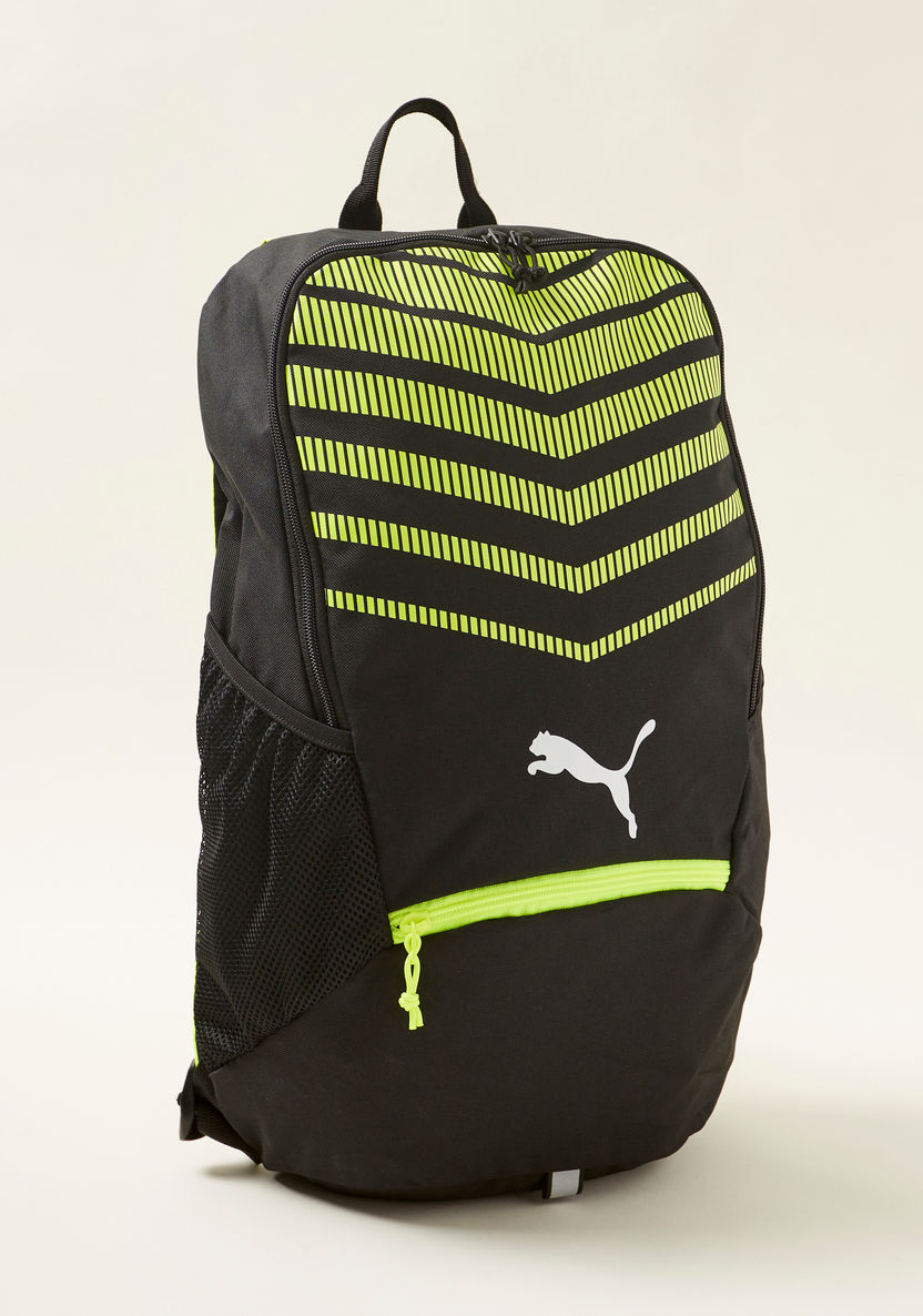 PUMA Printed Backpack with Adjustable Straps-Boys%27 Sports Bags and Backpacks-image-1