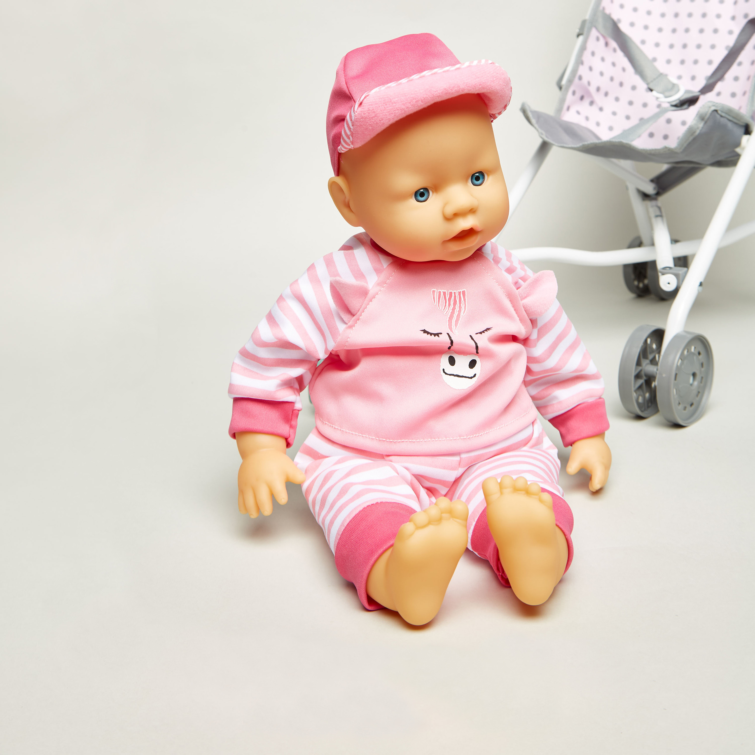 مجموعة ألعاب عربة أطفال للدمية إيرلي دايز من جونيورز-toys-dollsandplaysets-dollplaysets-image-4