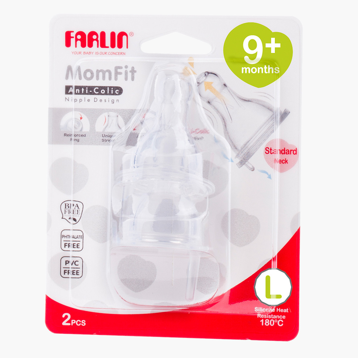 FARLIN 2-Piece Stretchy Anti-Fur Nipple-baby-feeding-feedingbottles-bottlesandteats-image-2