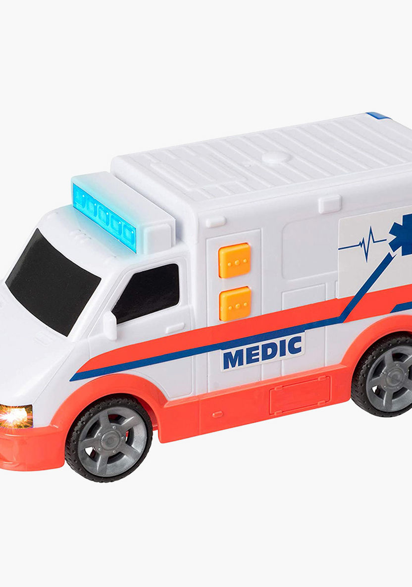 Teamsterz Ambulance with Light and Sound-Scooters and Vehicles-image-0