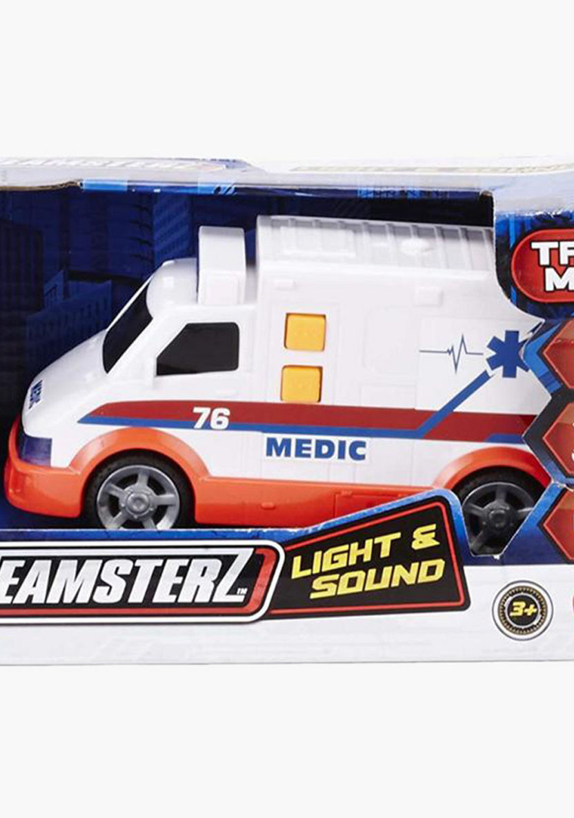 Teamsterz Ambulance with Light and Sound-Scooters and Vehicles-image-2