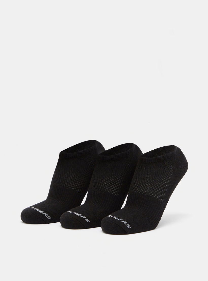 جوارب رياضية غير مرئية للرجال من سكتشرز - S111102D-001-men-socks-image-1