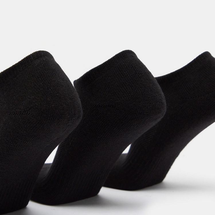 Skechers Solid No Show Socks - Set of 3