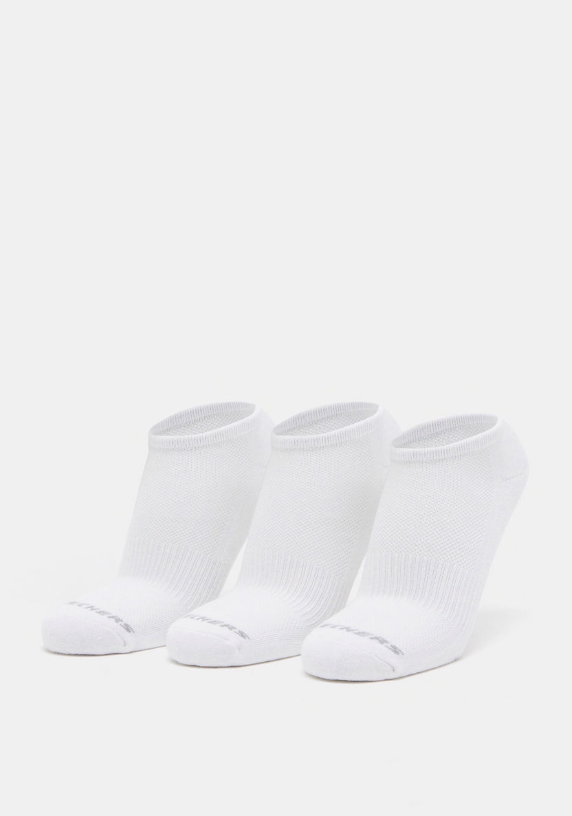 Skechers Men's Terry Invisible Sports Socks - S111102D-100-Men%27s Socks-image-0