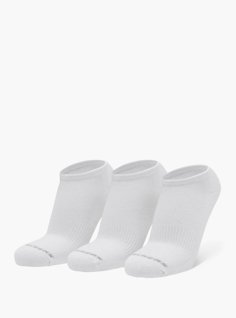 جوارب رياضية غير مرئية للرجال من سكتشرز - S111102D-100-men-socks-image-1