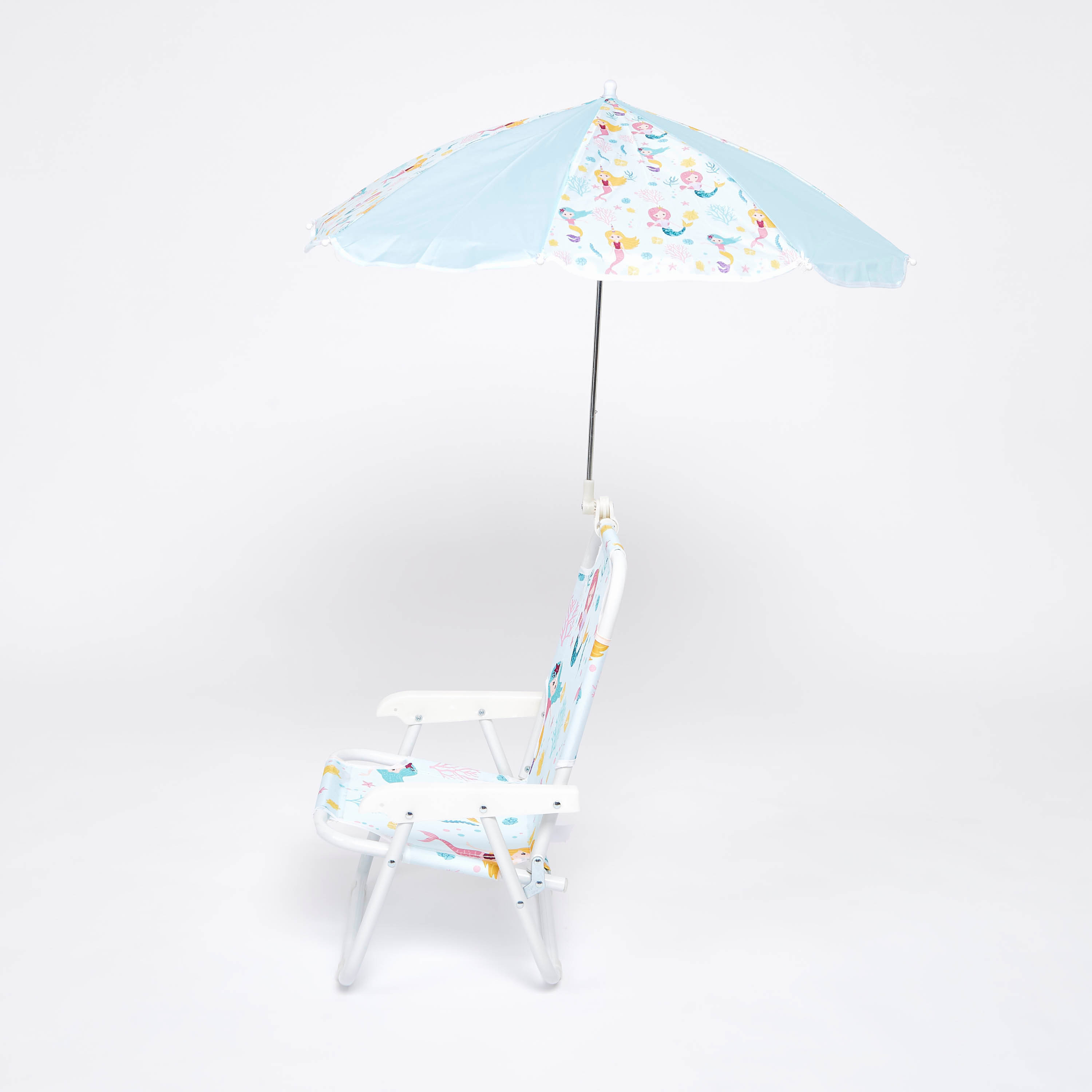 Beach chair best sale and umbrella set