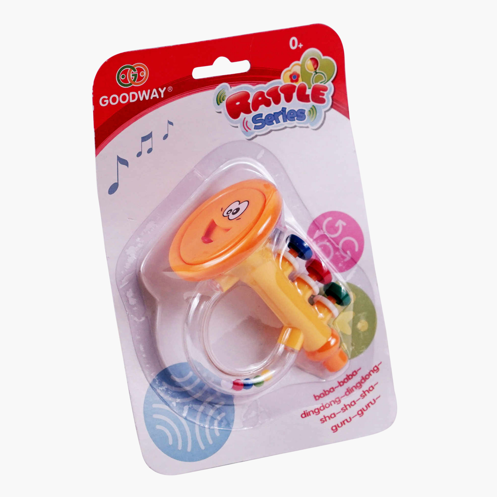 خشخيشة بوق بمقبض من جودواي-toys-babyandtoddlertoys-rattlesandteethers-image-3