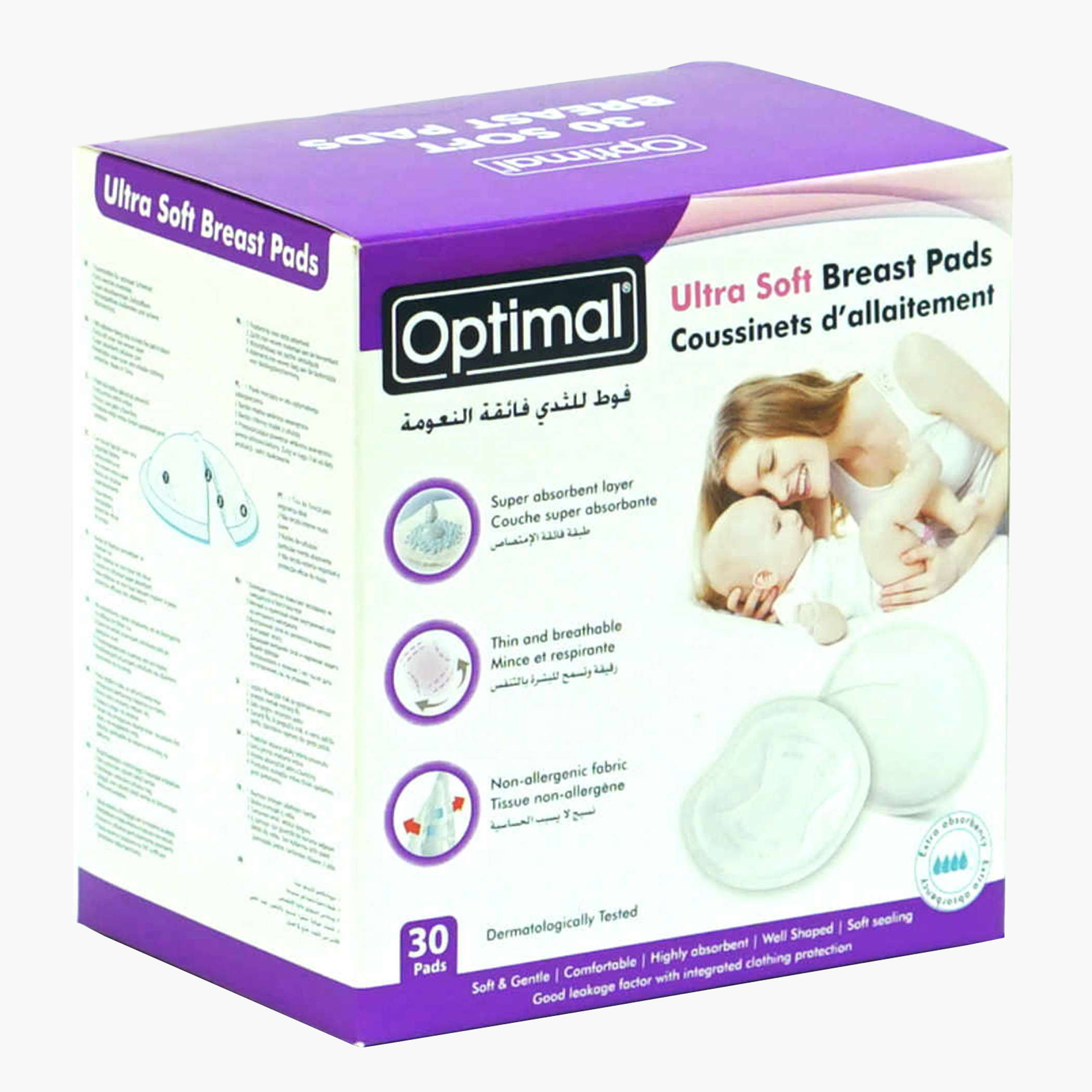 Optimal 30-Piece Soft Breast Pads-baby-feeding-breastfeedingandcare-image-2