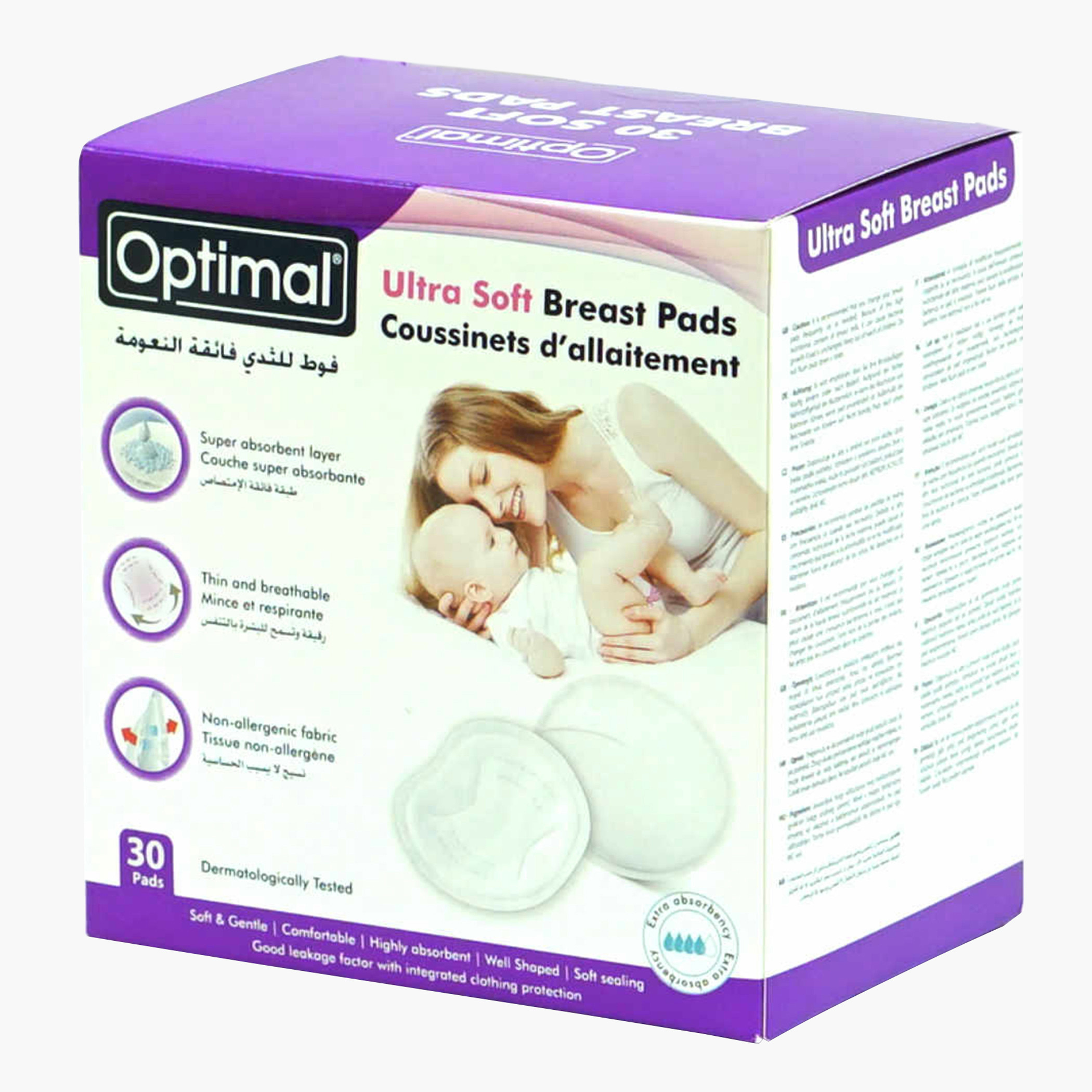 Optimal 30-Piece Soft Breast Pads-baby-feeding-breastfeedingandcare-image-3