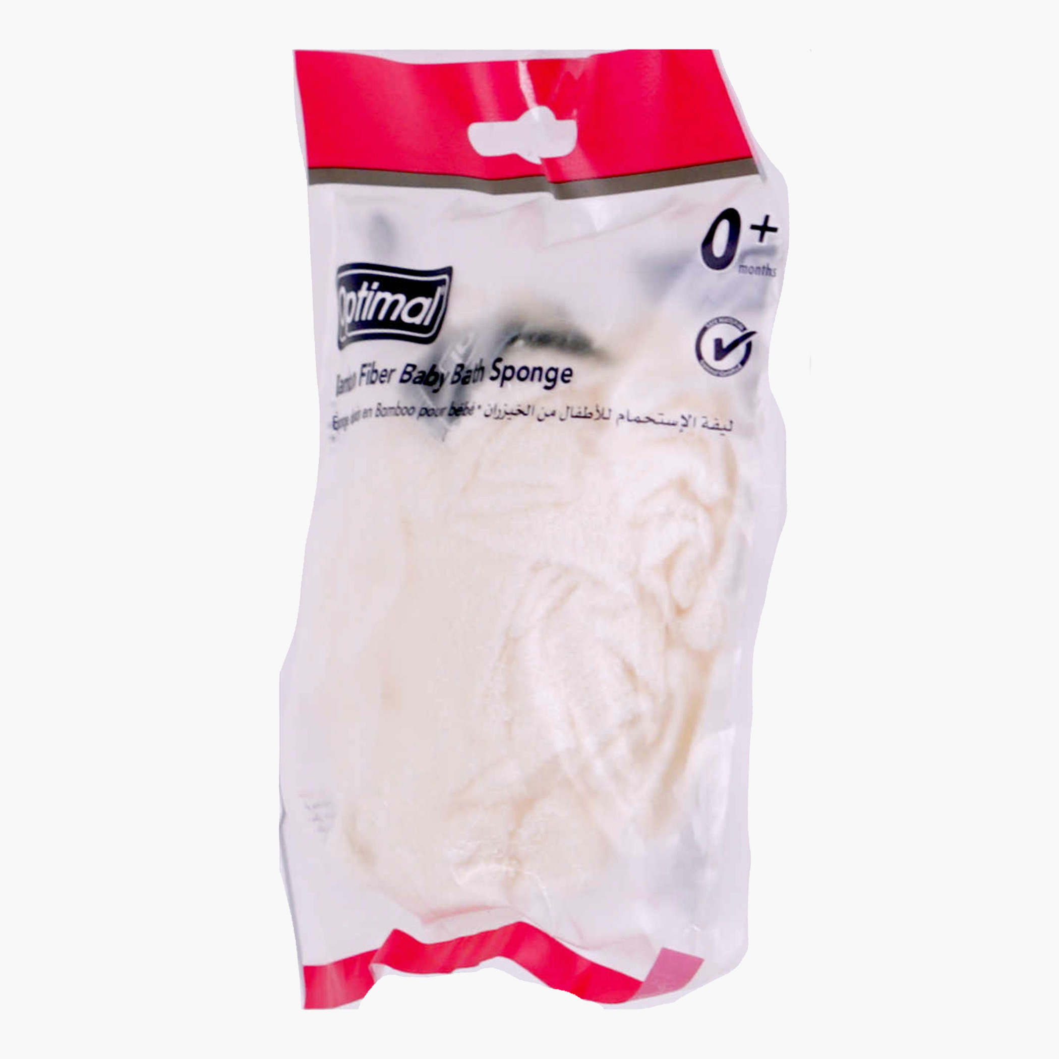 Optimal Bamboo Fiber Baby Bath Sponge-baby-bathandcare-bathtubs-image-3
