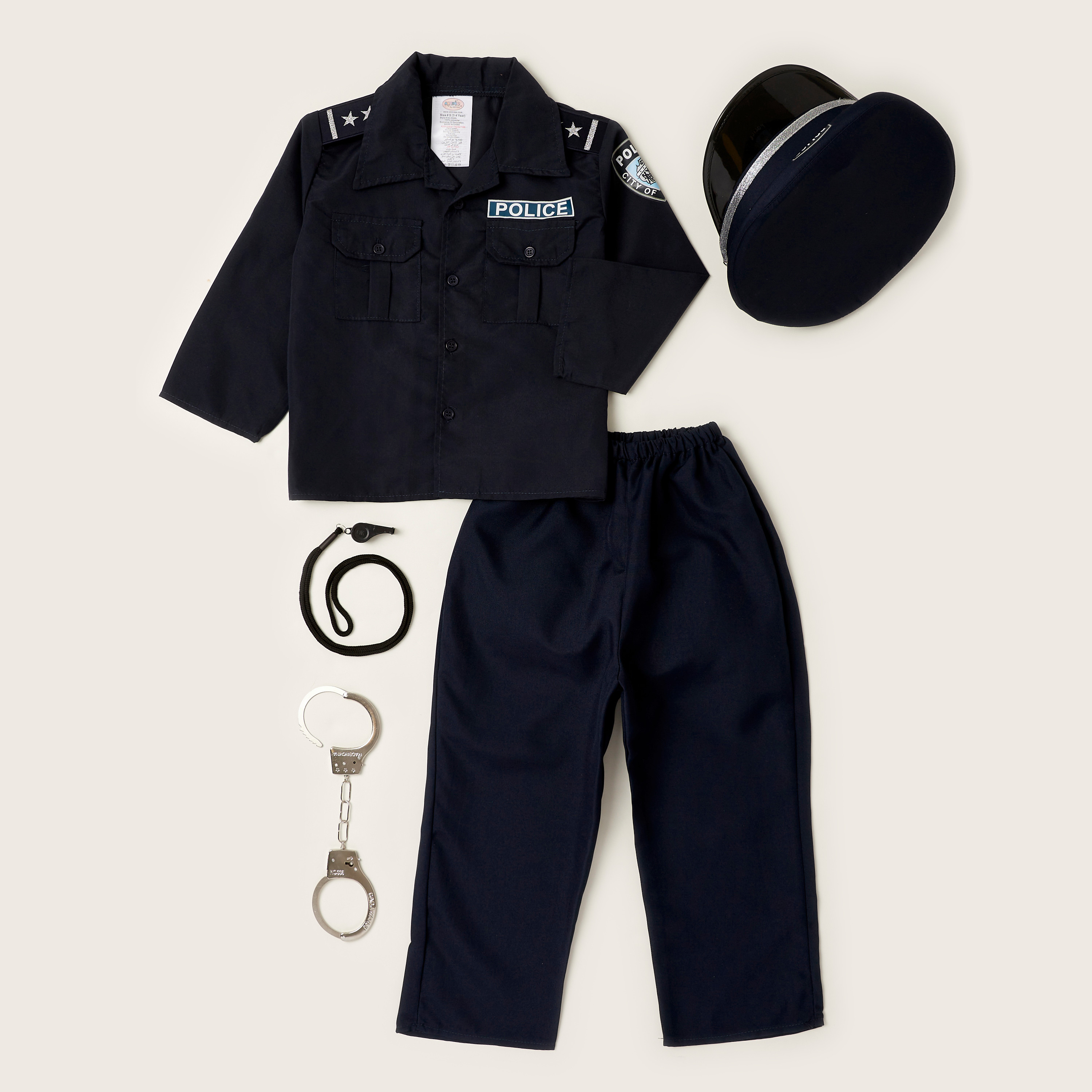 زي رجل الشرطة للأطفال من آرت برو - صغير-boys-clothing-costumes-image-1