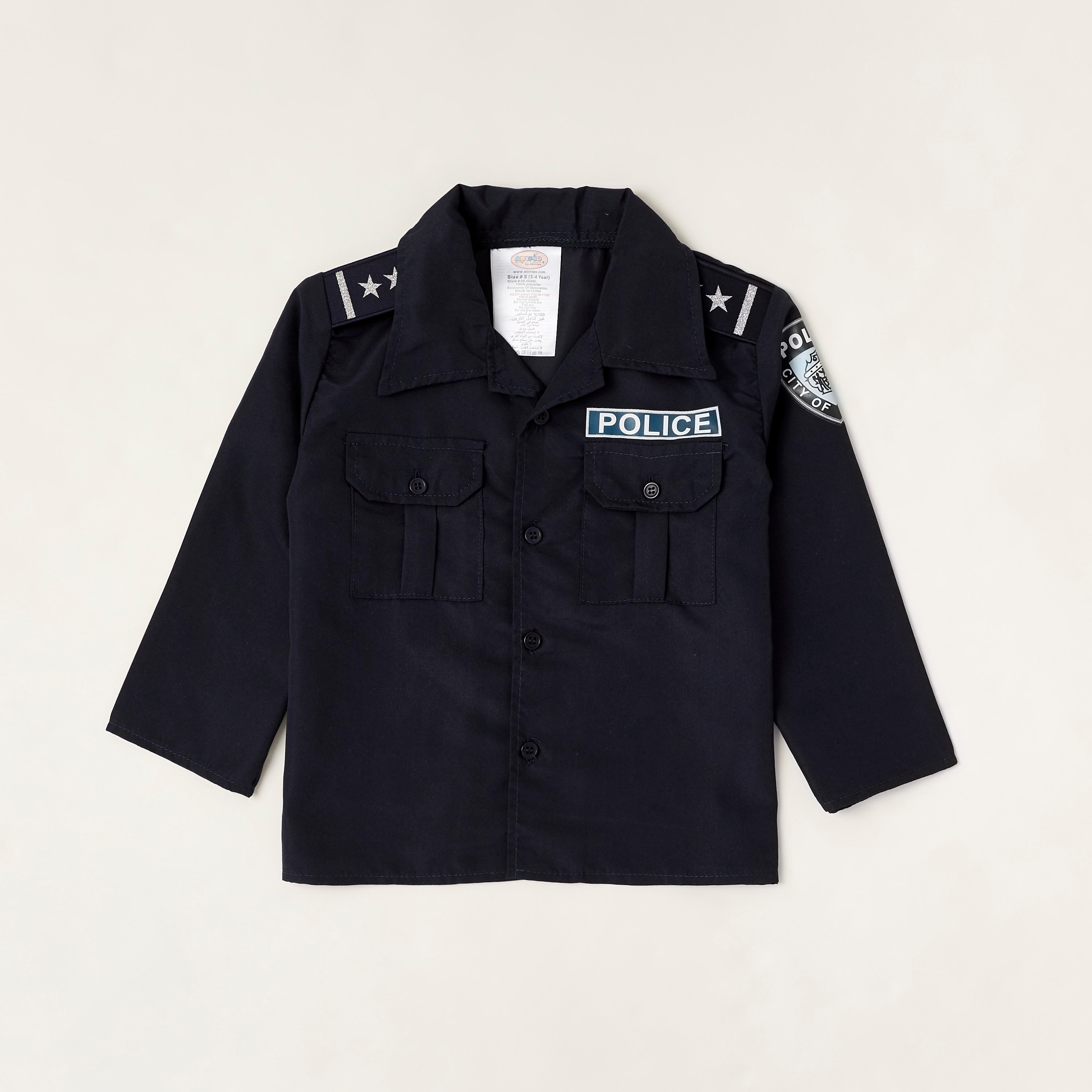 زي رجل الشرطة للأطفال من آرت برو - صغير-boys-clothing-costumes-image-2