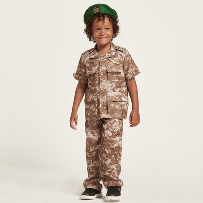 Artpro Soldier Children's Costume with Short Sleeves-Role Play-image-0
