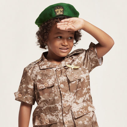 Artpro Soldier Children's Costume with Short Sleeves-Role Play-image-2