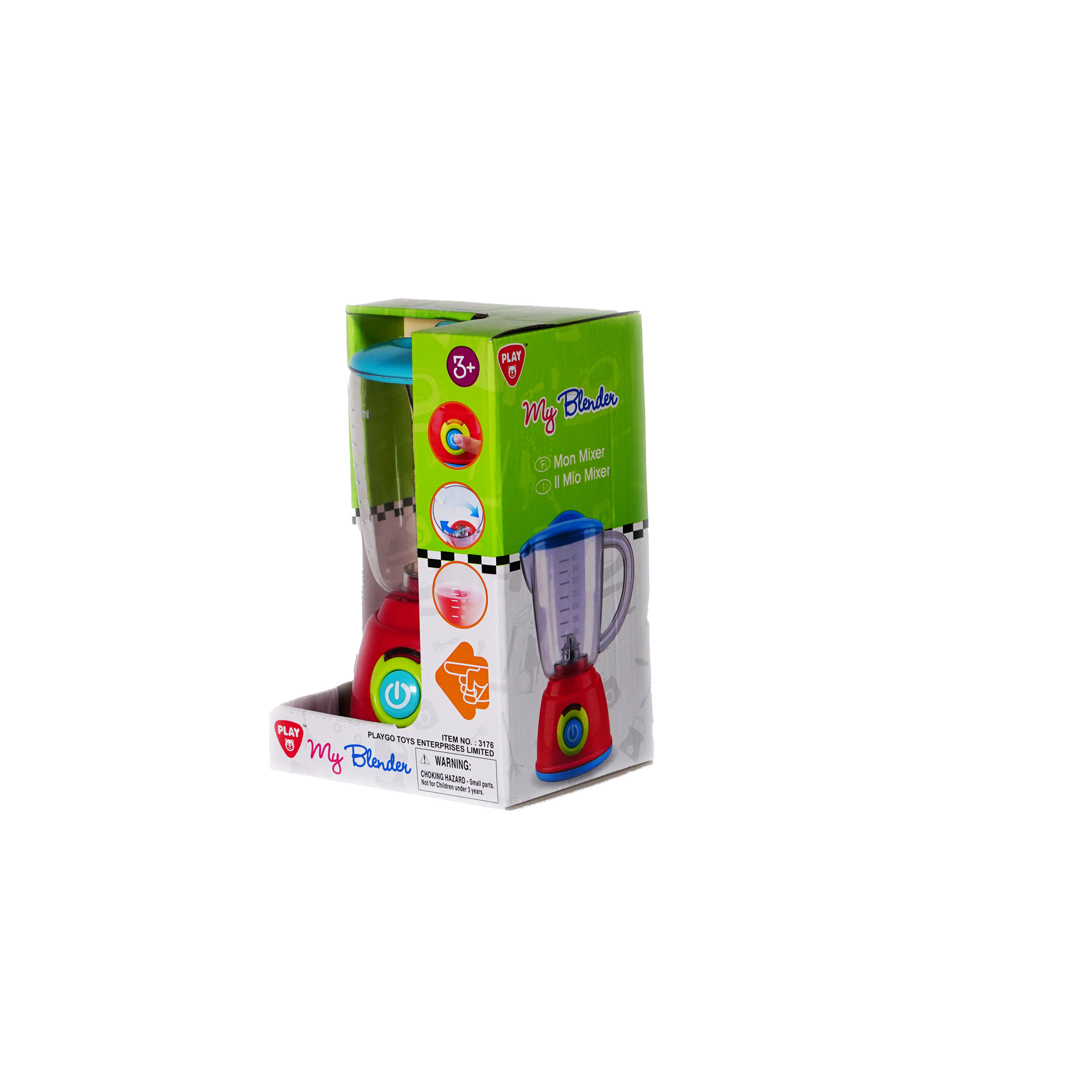 مجموعة ألعاب خلاط 3 قطع من بلاي جو-toys-roleplay-kitchensets-image-2