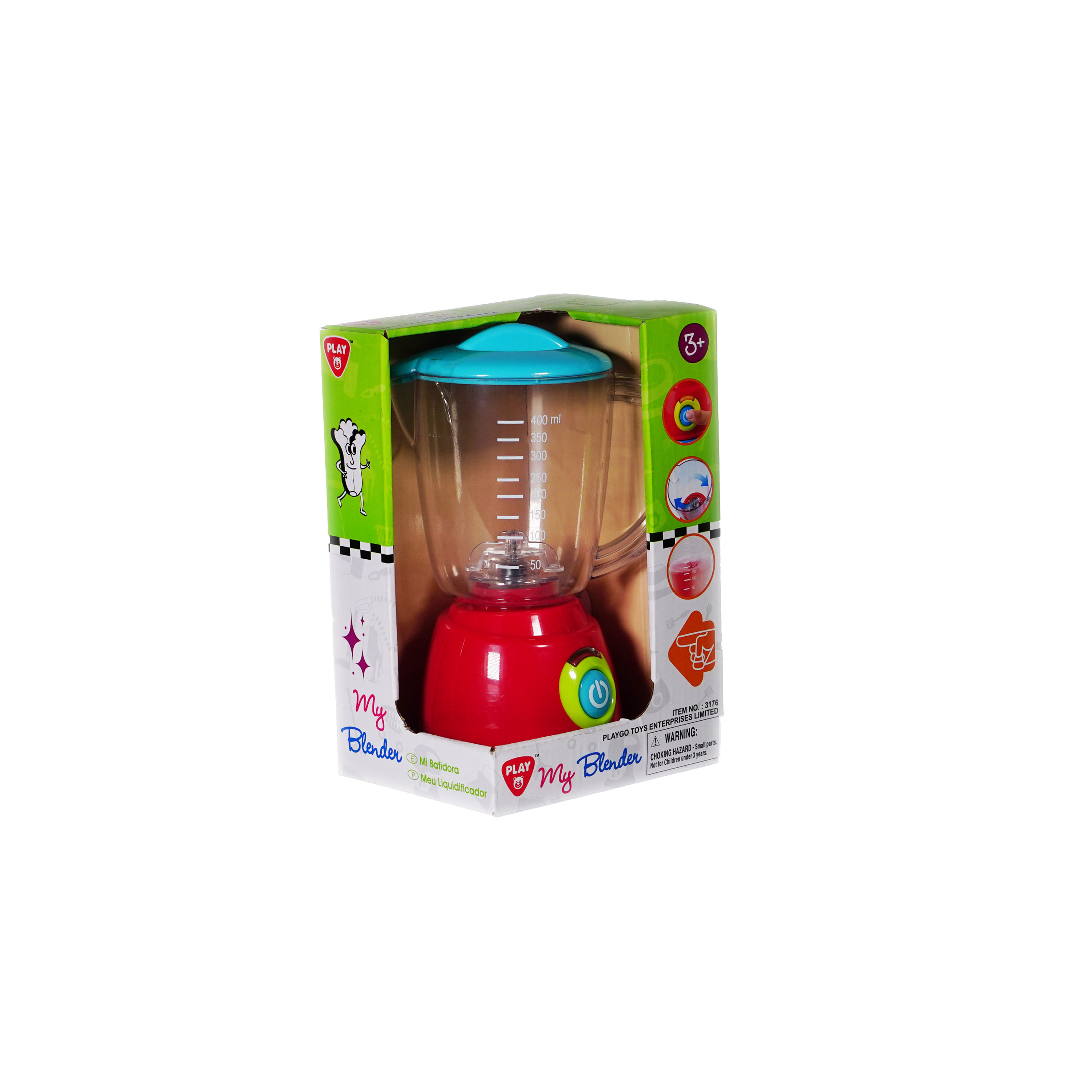 مجموعة ألعاب خلاط 3 قطع من بلاي جو-toys-roleplay-kitchensets-image-3