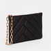 Lulu Loves Celeste Quilted Clutch with Chain Strap-Wallets and Clutches-thumbnailMobile-1