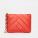 Lulu Loves Celeste Quilted Clutch with Chain Strap-Wallets and Clutches-thumbnailMobile-0