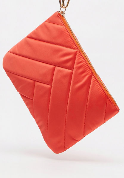 Lulu Loves Celeste Quilted Clutch with Chain Strap-Wallets and Clutches-image-2