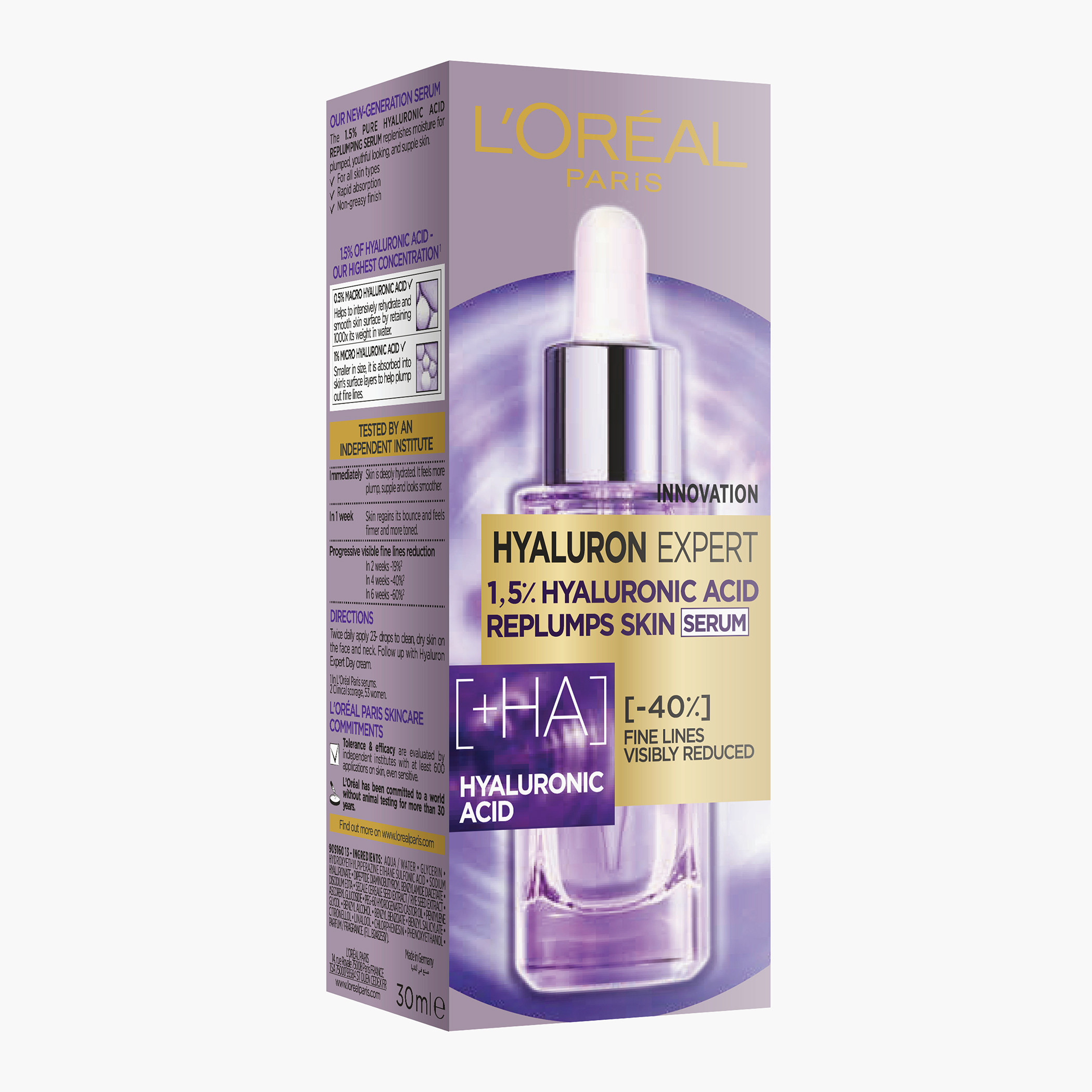 L'Oréal Paris Hyaluron Expert Replumping Serum with Hyaluronic Acid - 30 ml-beautyandpersonalcare-skin-treatmentsandserums-image-14