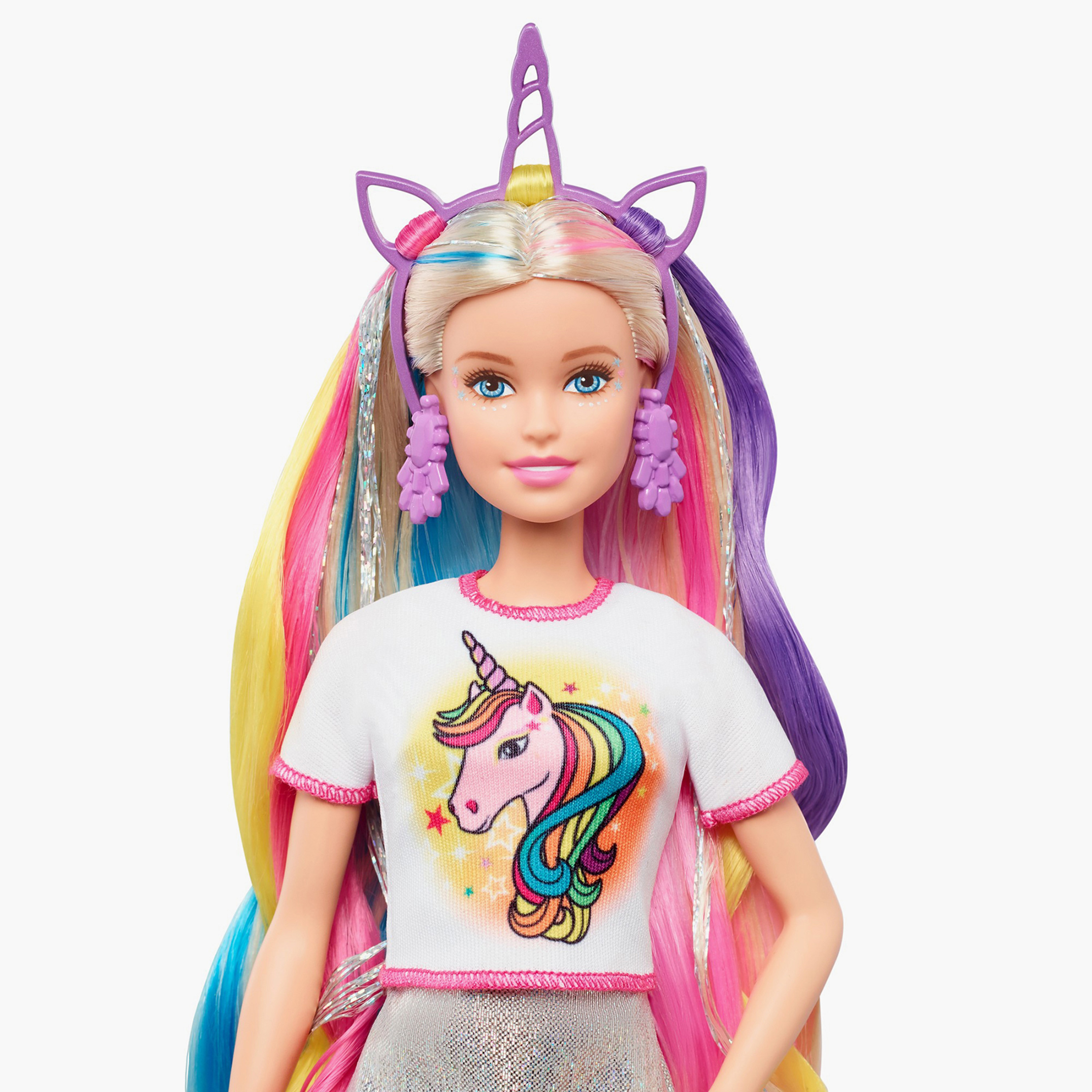 مجموعة لعب دمية فانتسي هير من باربي-toys-dollsandplaysets-dollplaysets-image-4
